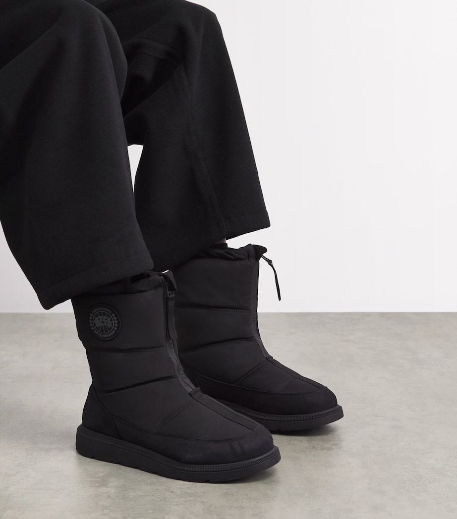 Padded Crofton Fold-Over Boots BLACK 61 Image 2