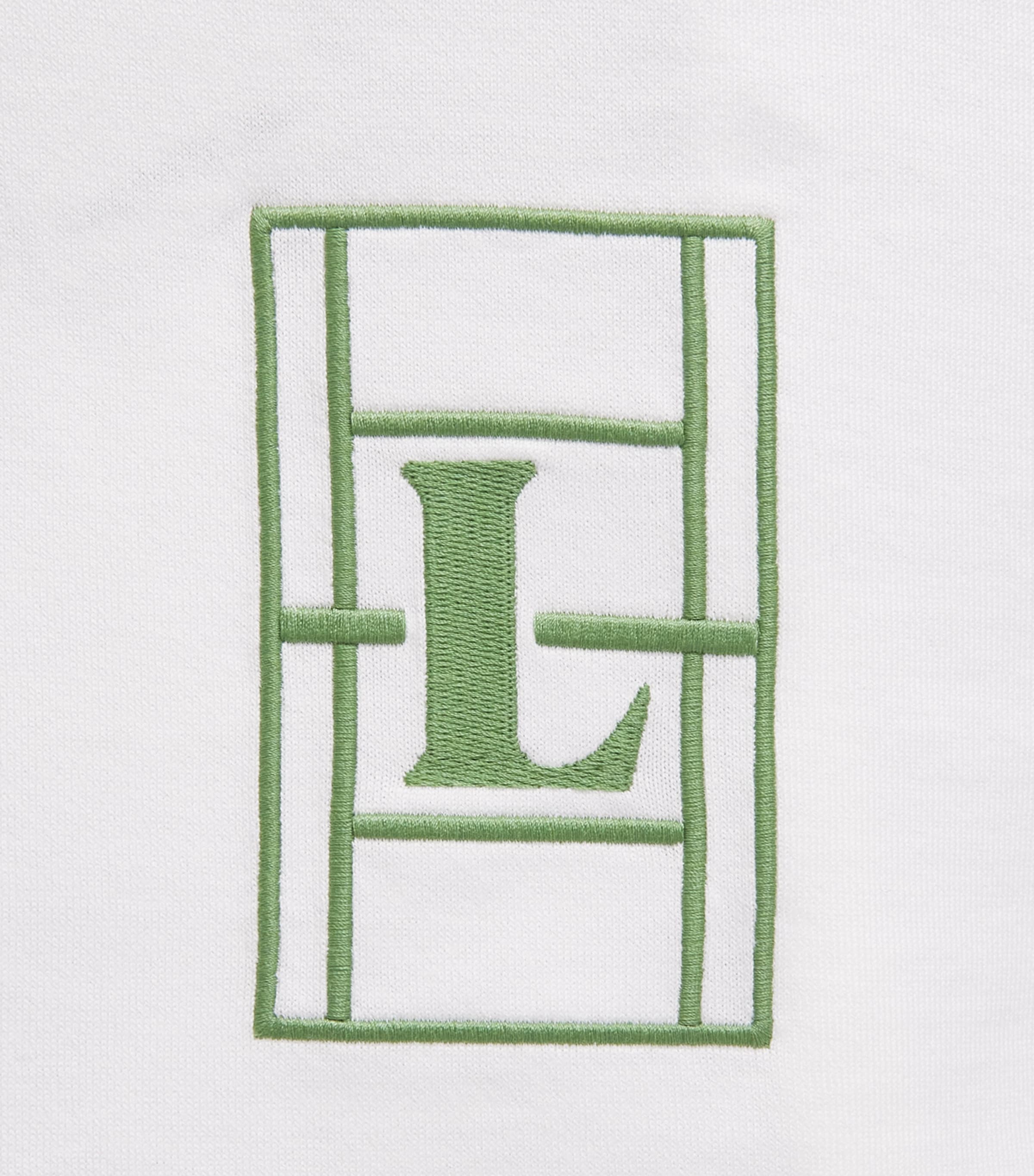 Lacoste Mens Cotton Jersey Tennis-Embroidered T-Shirt White Image 6