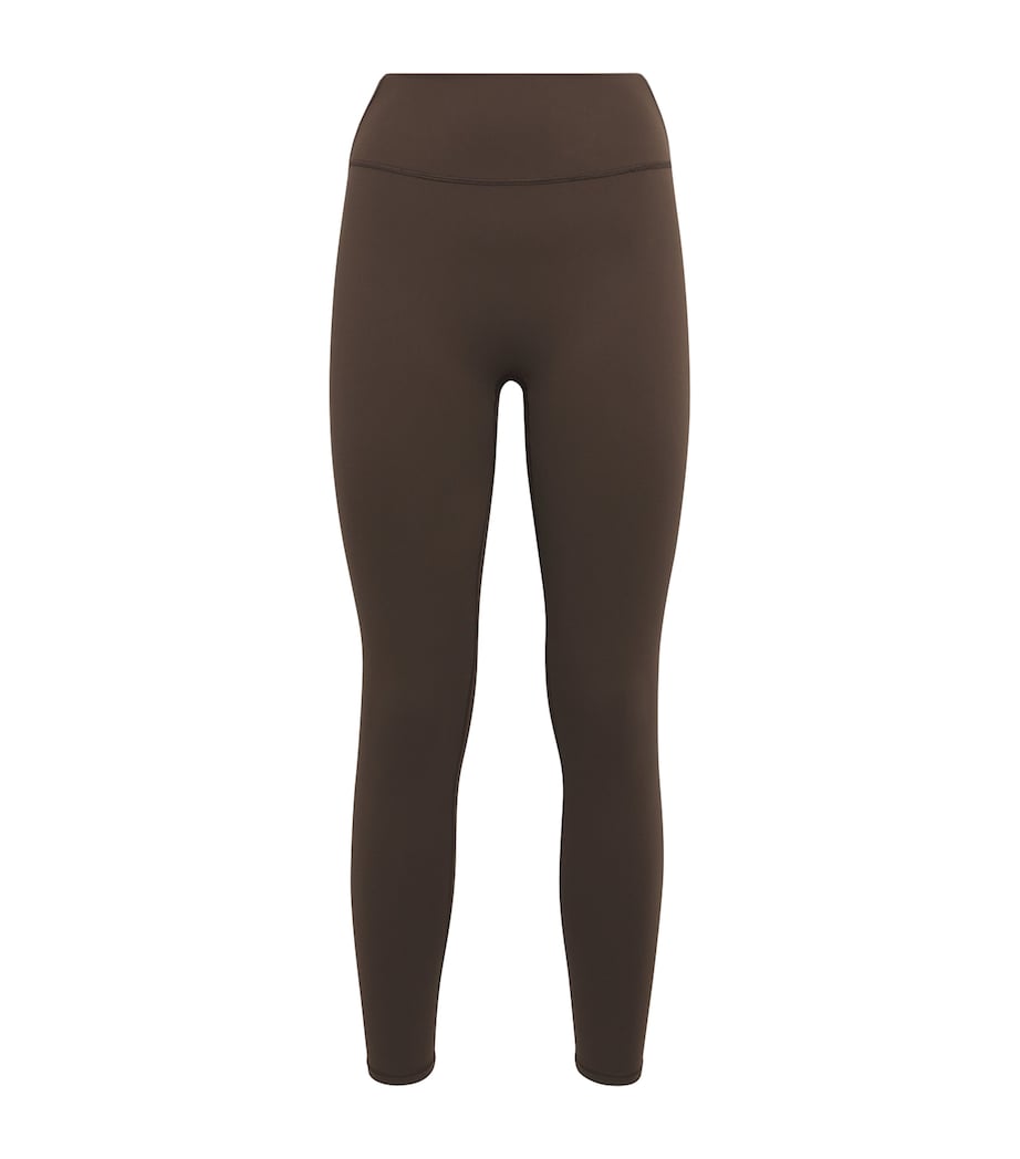 NikeSKIMS Womens NikeSKIMS Studio Stretch 26" Leggings Dark Sepia Image 1