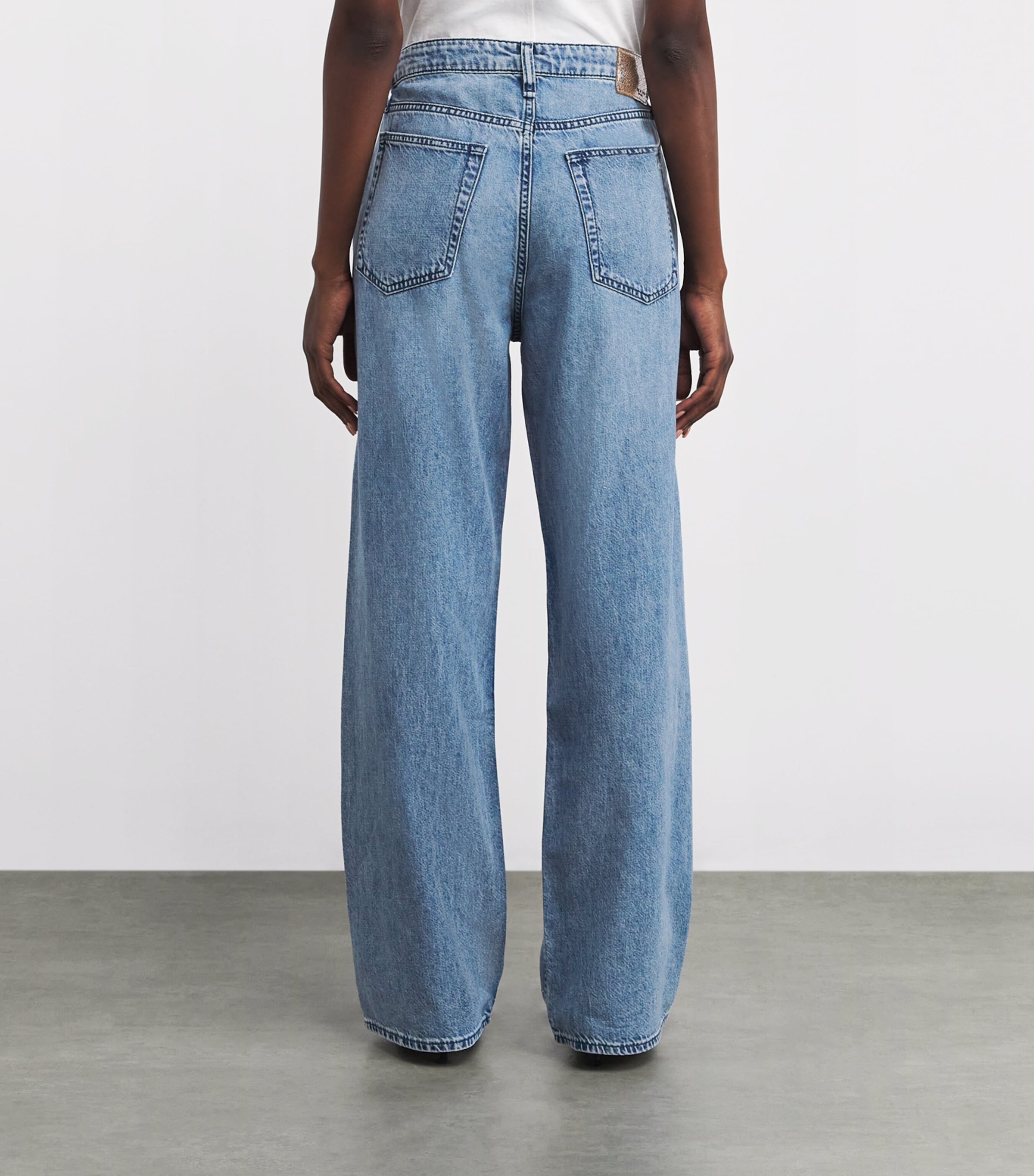 Embellished Logan Wide-Leg Jeans 750 MARGOJEWEL Image 4