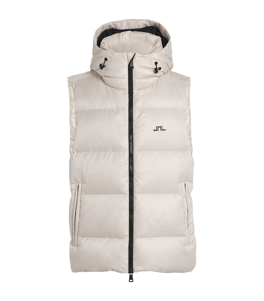 Down Hooded Gilet MOONBEAMU029 Image 1