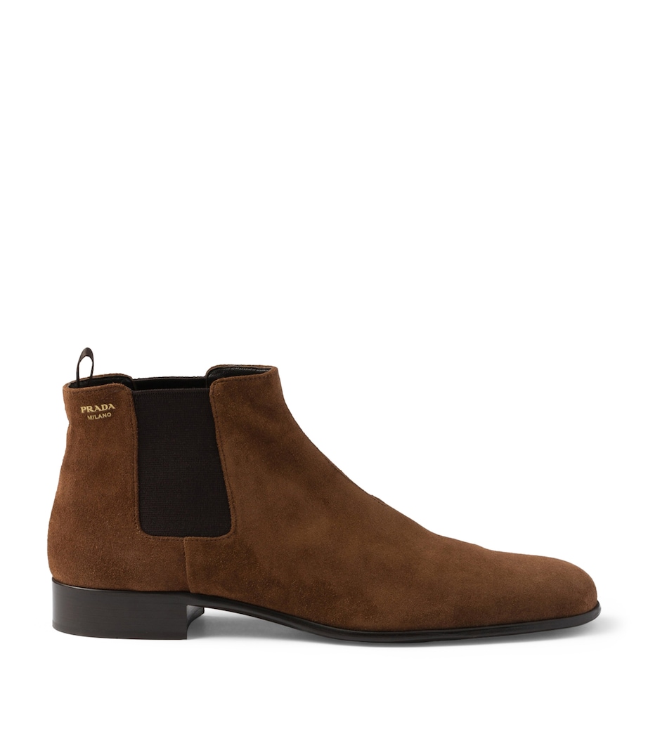 Suede Chelsea Boots F0324 Image 1