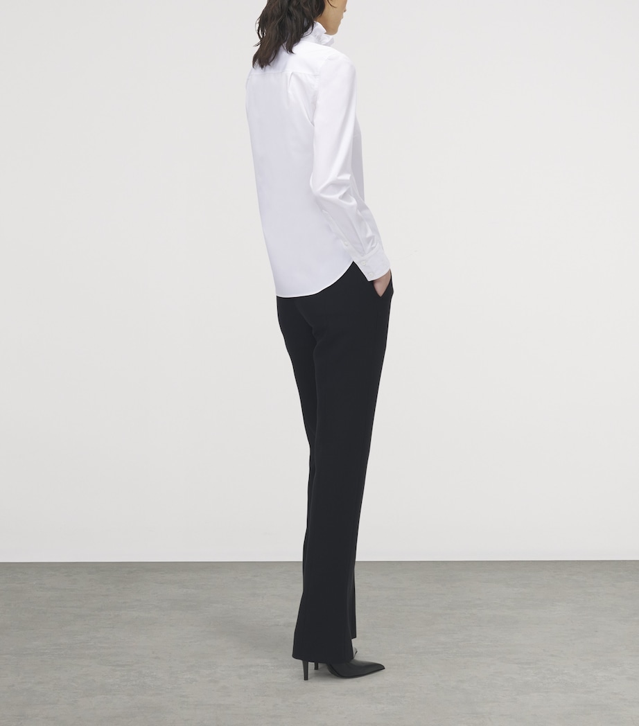 Cotton High-Neck Shirt 9000 Image 4