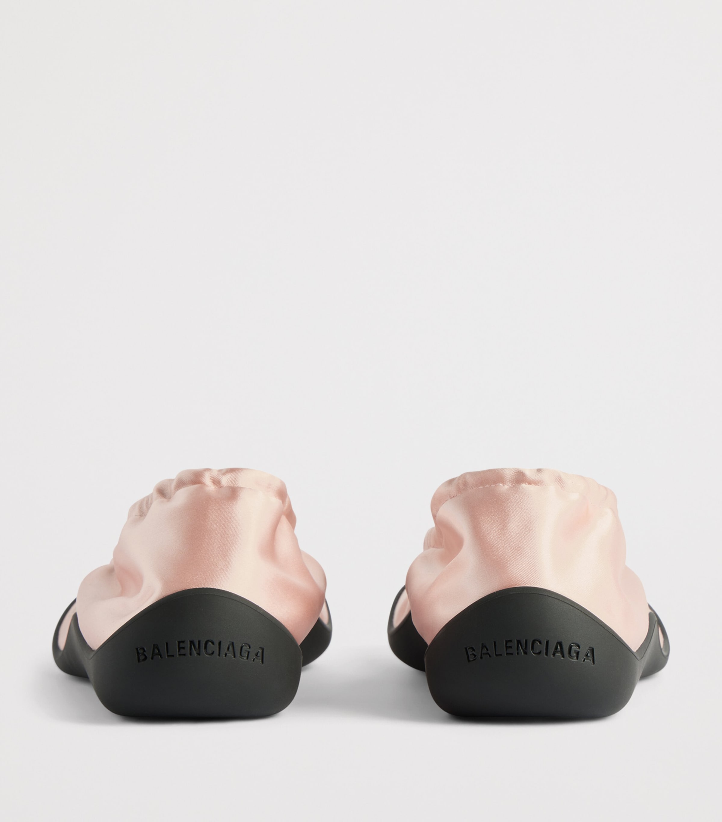 Balenciaga Satin Shibuya Elasticated Ballet Flats Image 5