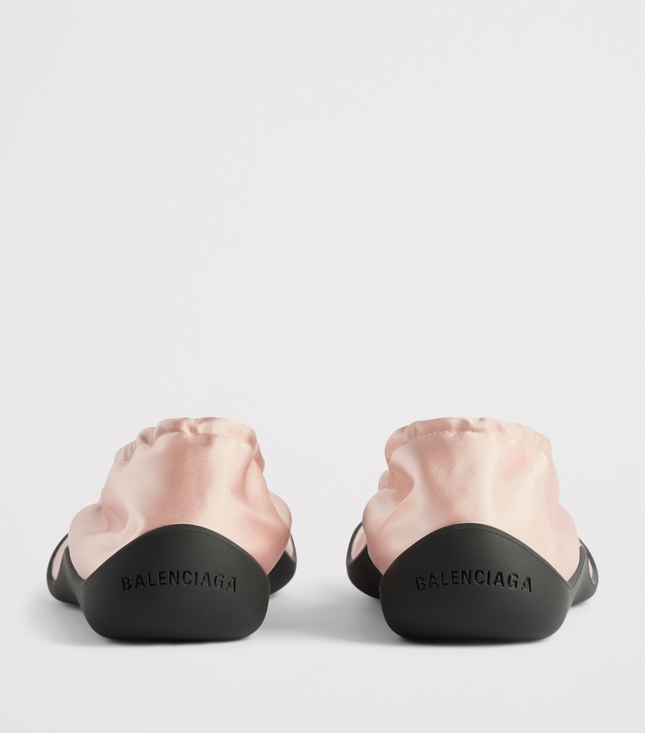 Balenciaga Satin Shibuya Elasticated Ballet Flats Image 5