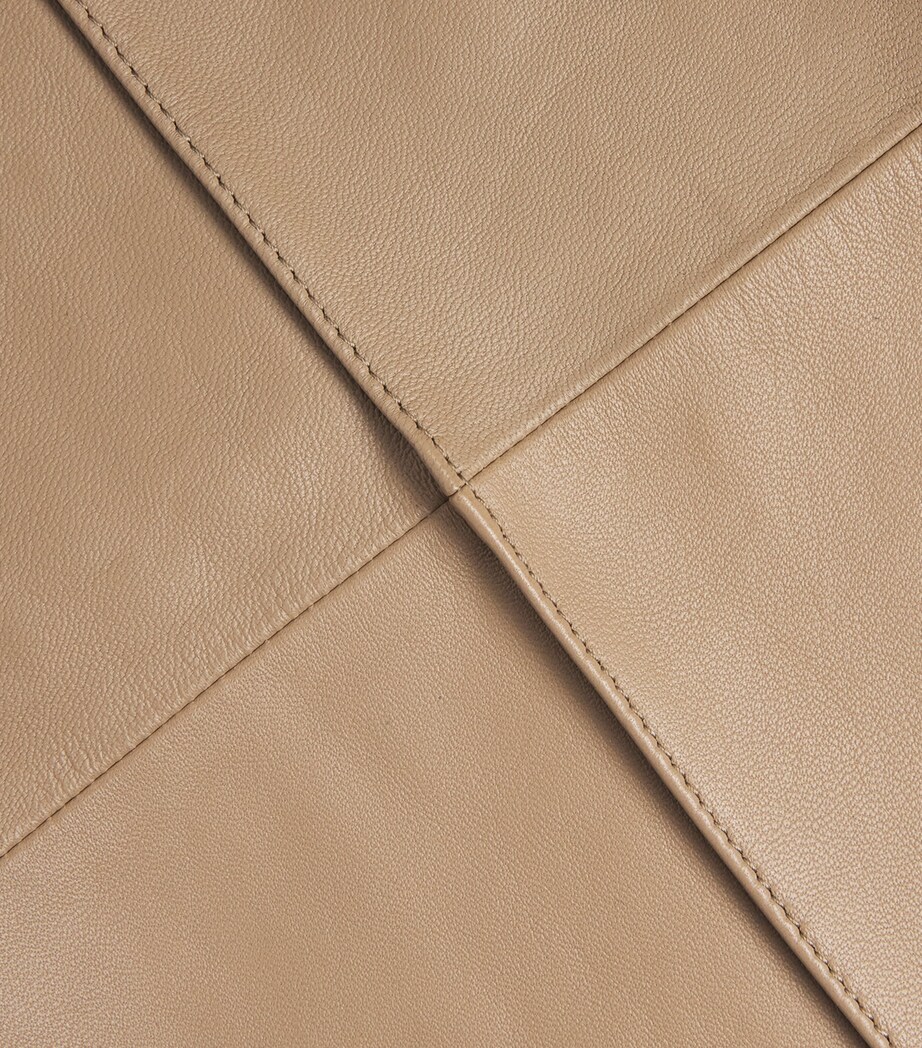 Yves Salomon Womens Lambskin Straight Tailored Trousers Image 6