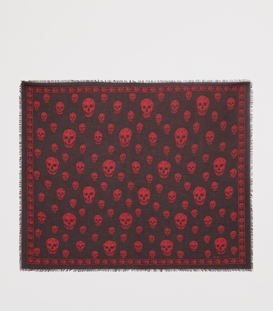 Modal-Silk Skull Scarf 6074 Image 3