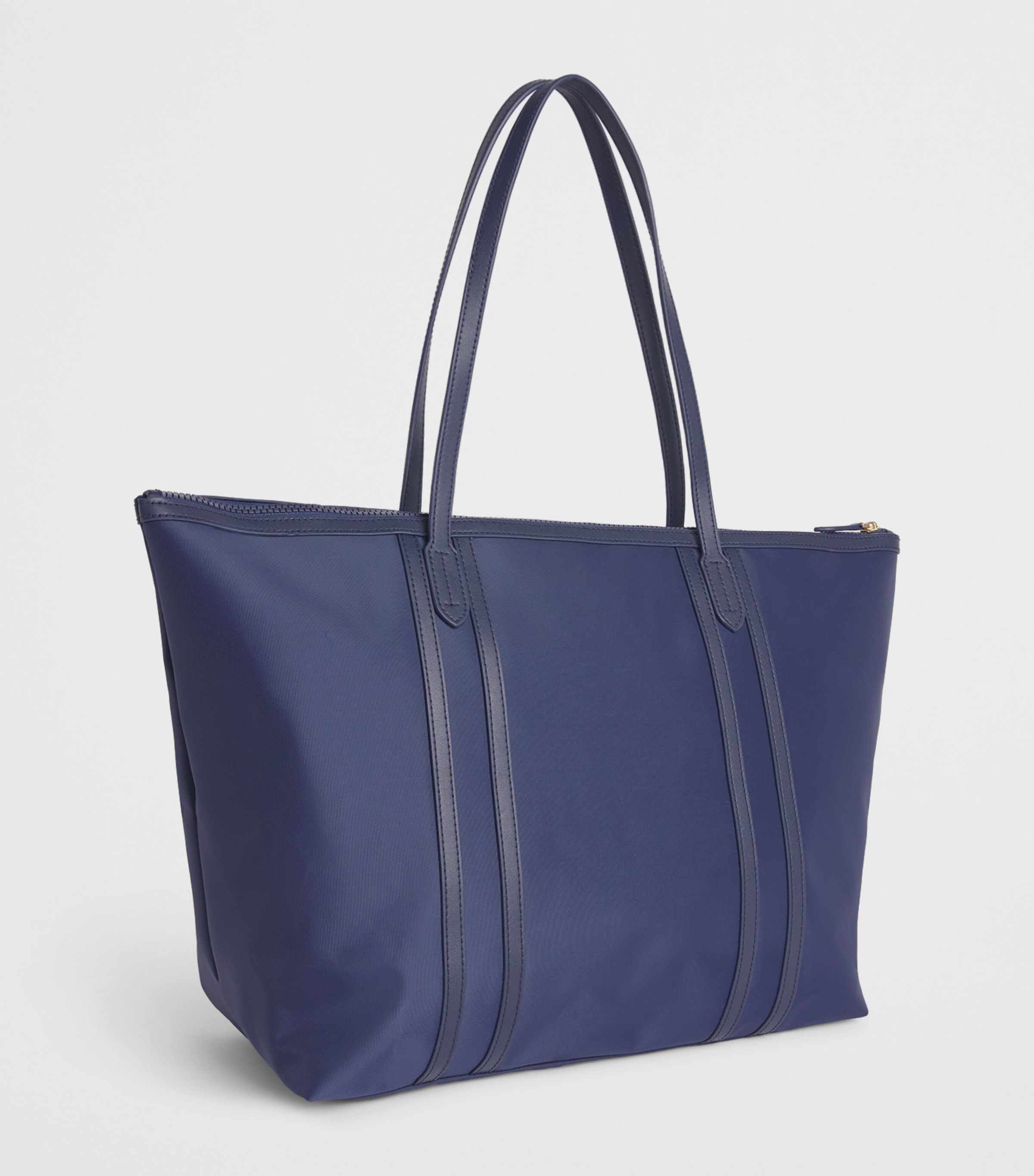 Harrods Nylon Jetsetter Tote Bag Navy Image 3