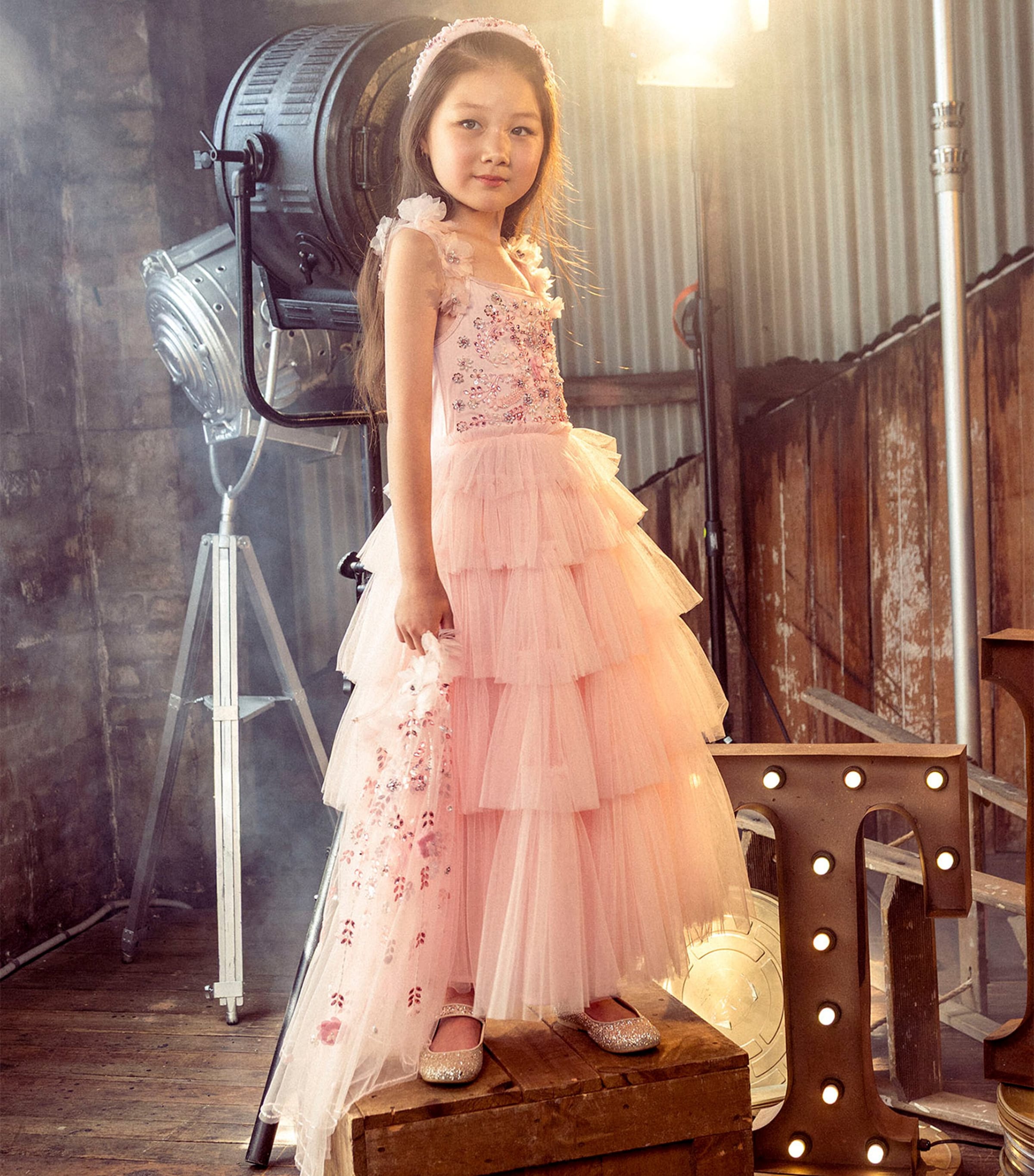 Tutu Du Monde Opening Night Dress (2-11 Years) Fairy Floss Mix Image 2