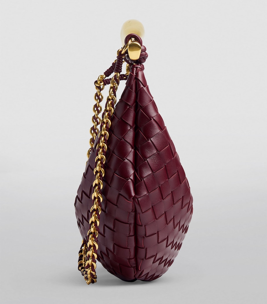 Small Leather Sardine Chain Top-Handle Bag 2250 Image 5