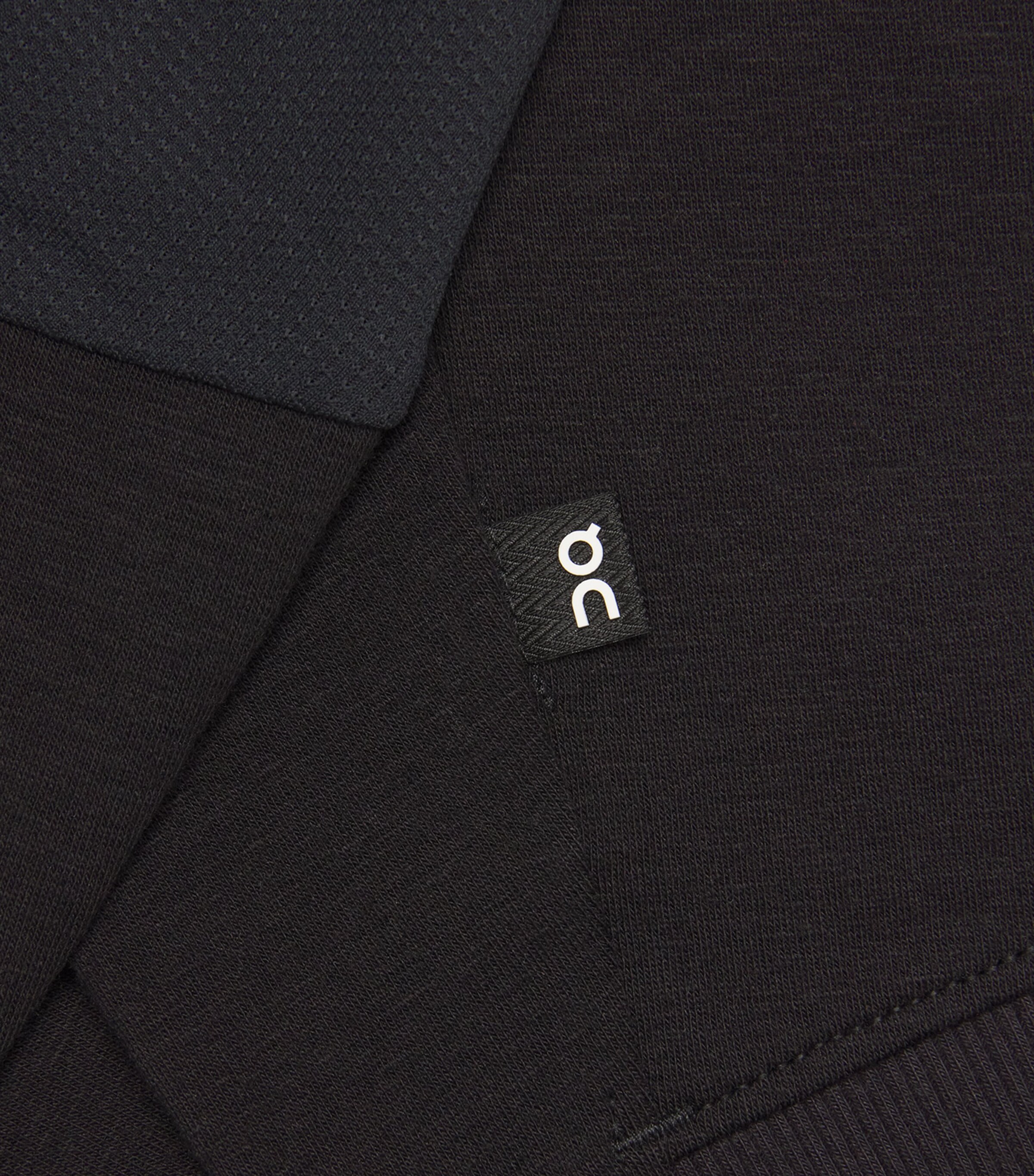 On Womens Cotton-Blend Movement Crew Sweatshirt Black Image 5