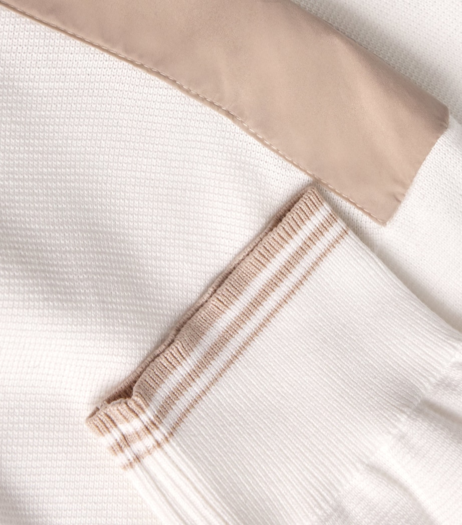 Cotton Quarter-Zip Sweater 108 PANNA CHIARO Image 5