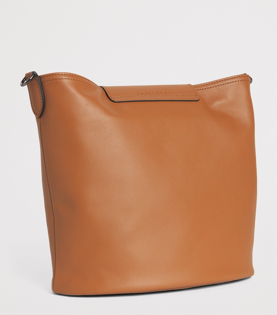 Longchamp Leather Le Pliage Xtra Cross-Body Bag Cashew Image 3