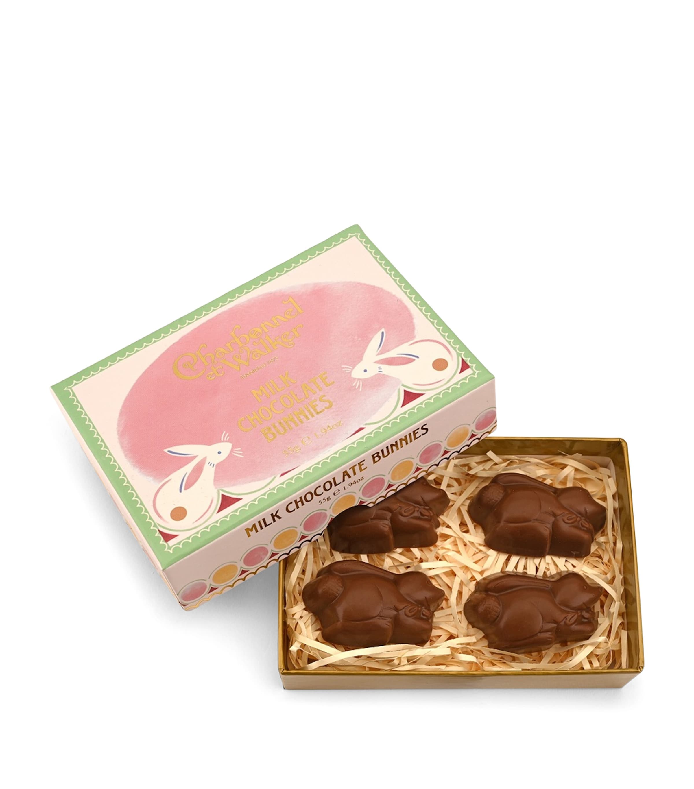 Novelty Chocolate Rabbits Sleeve Box (55g) NO COLOUR Image 2