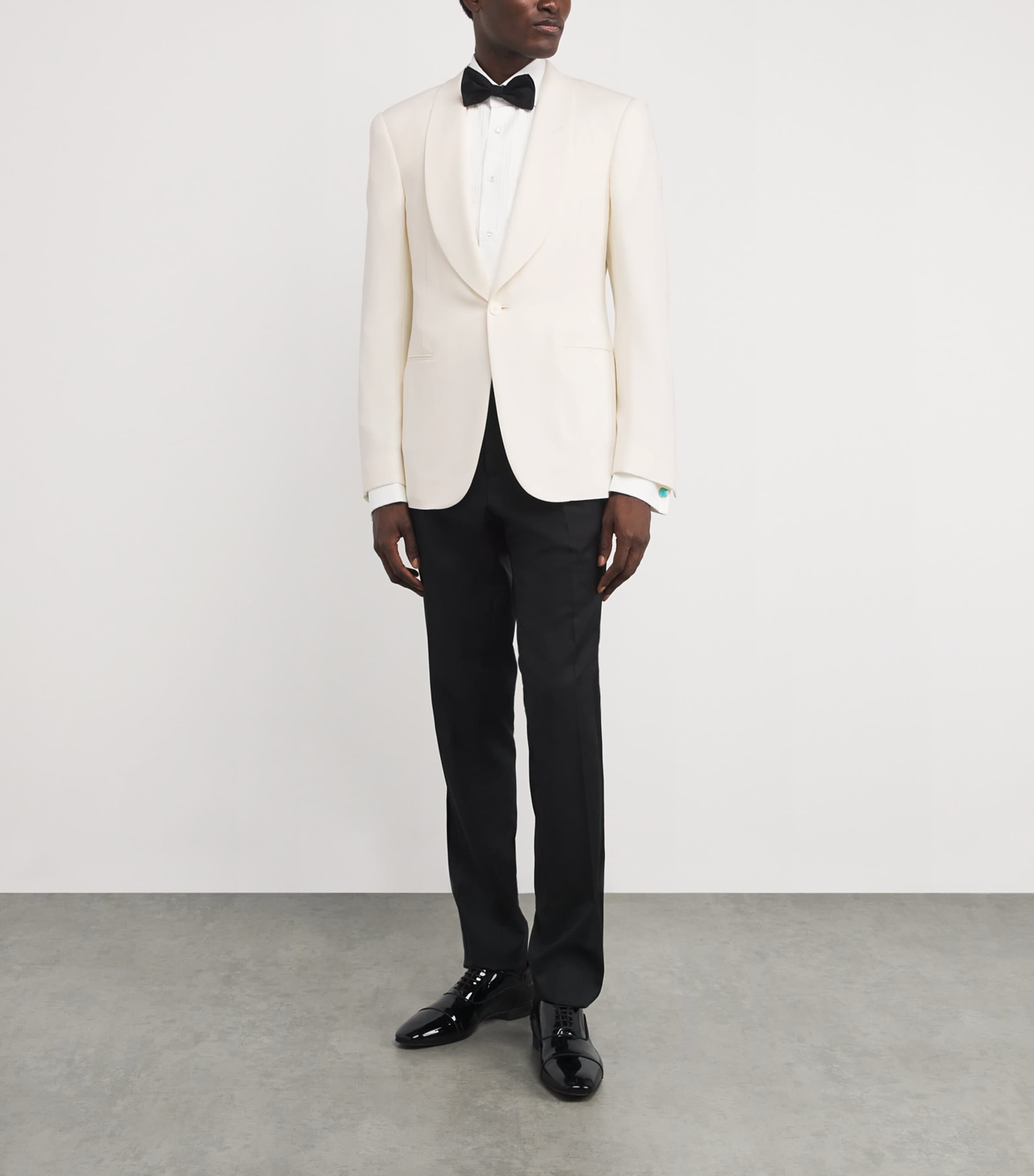 Wool Gregory Dinner Jacket CREAM Image 2