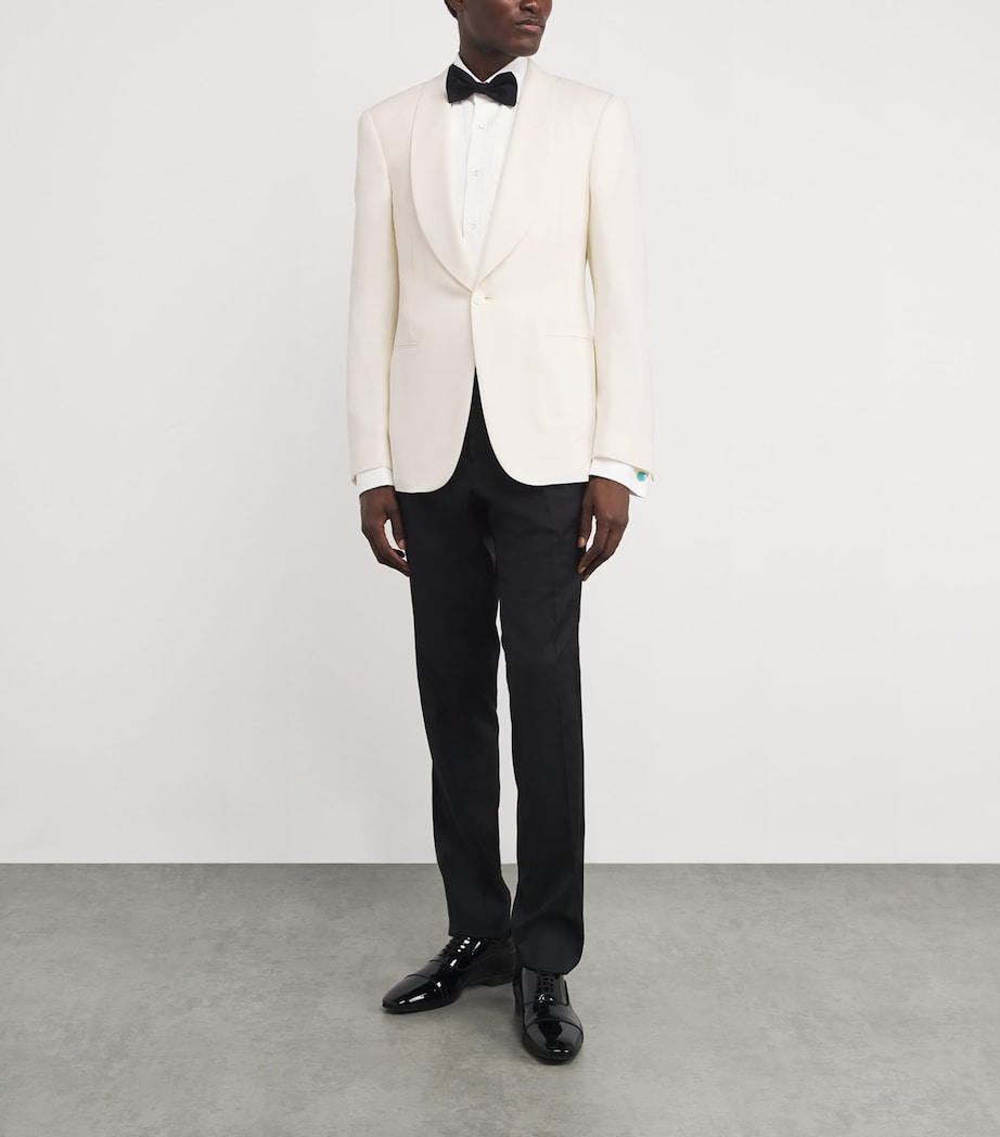 Wool Gregory Dinner Jacket CREAM Image 2