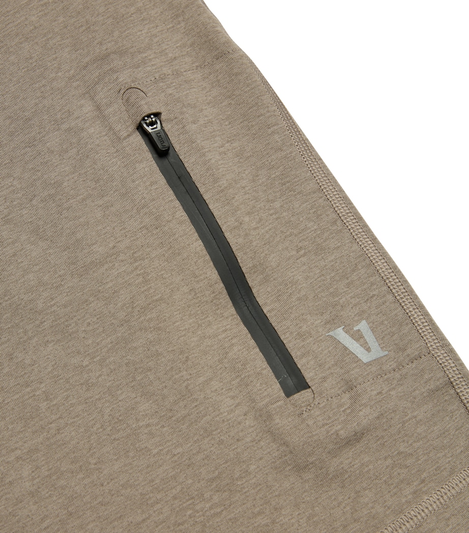 VUORI Mens Sunday Performance Shorts Hmo Mocha Heather Image 2