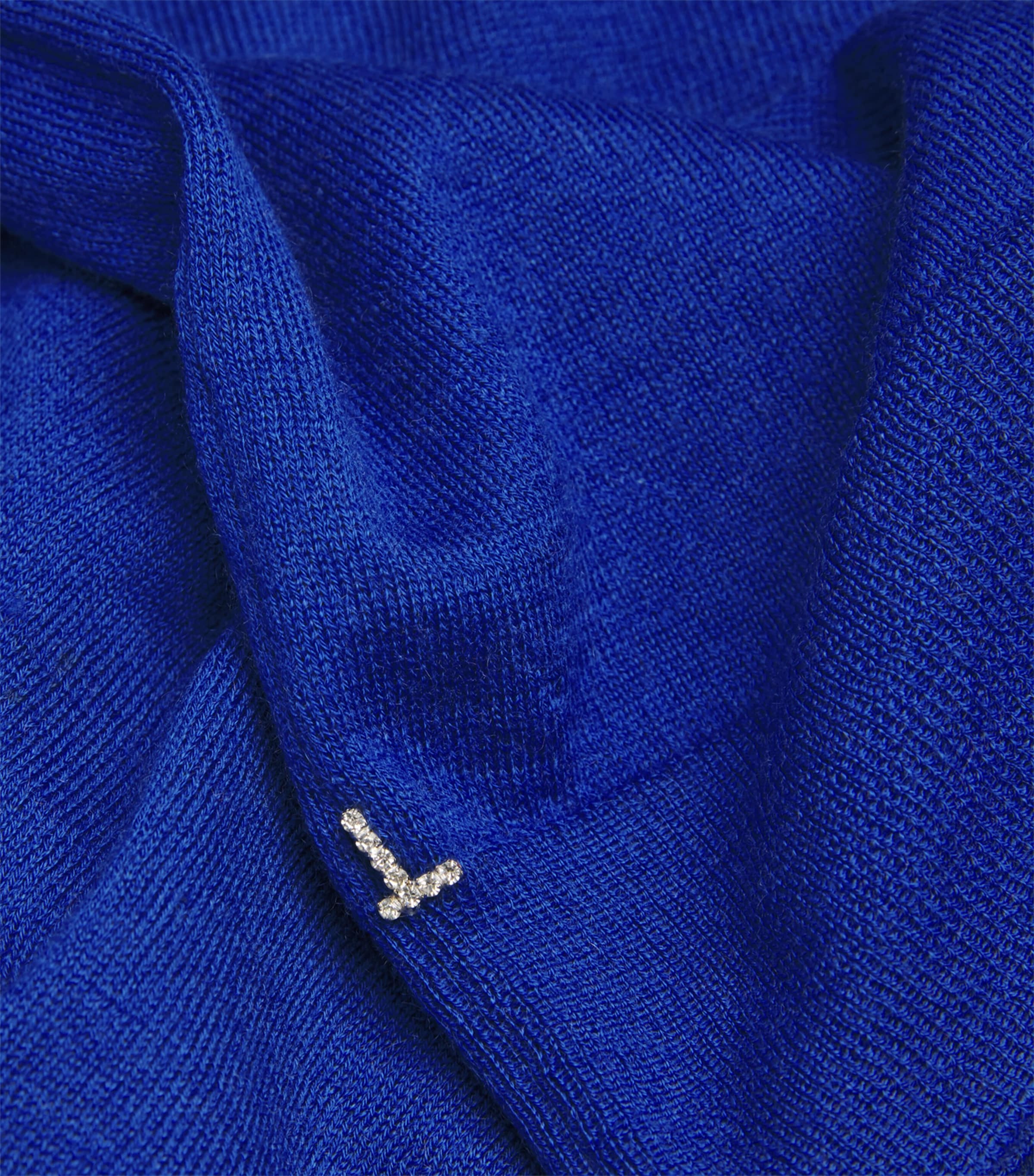 Cashmere Crew-Neck Sweater GALAXY BLUE Image 5