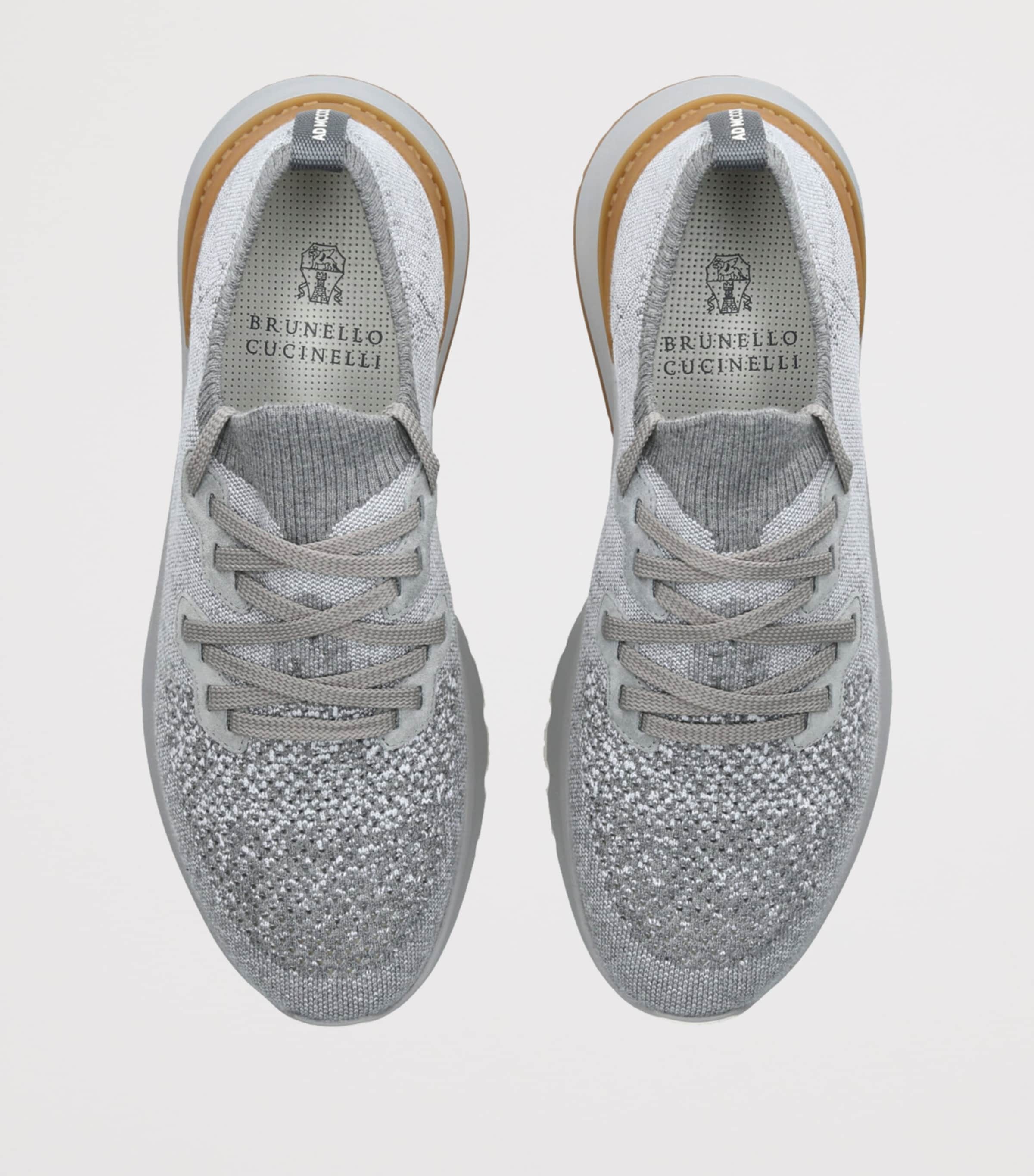 Knitted Sneakers GREY MIXED Image 4