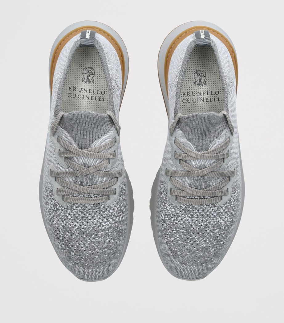 Knitted Sneakers GREY MIXED Image 4