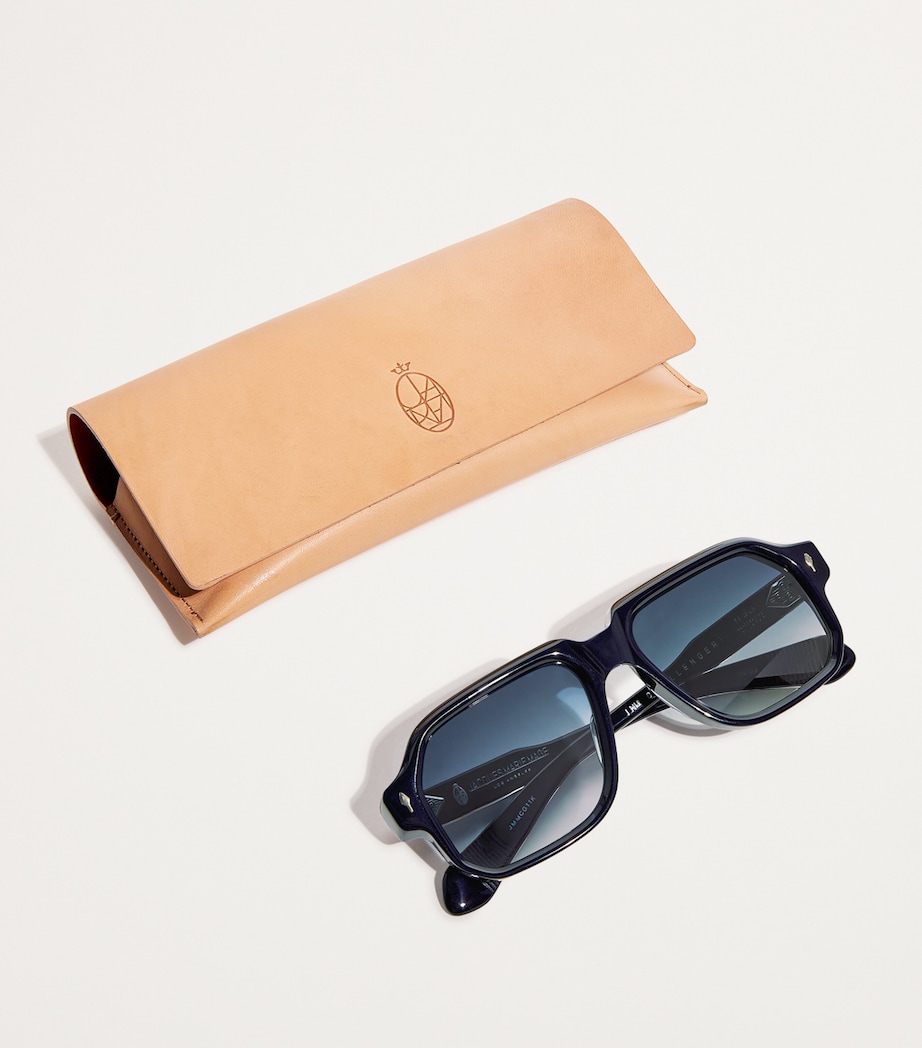 Challenger Square-Frame Sunglasses 11K-REGAL Image 3