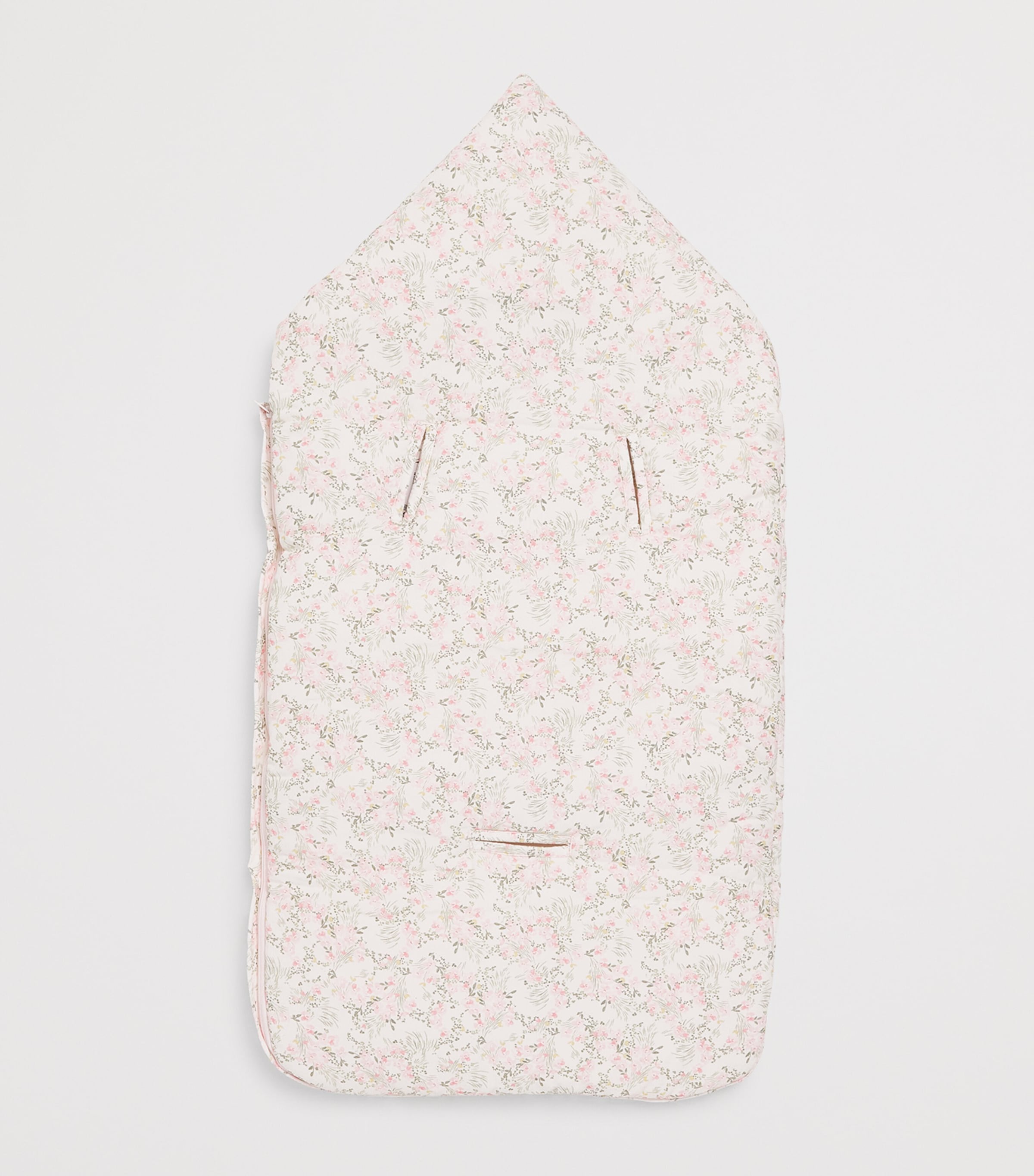 Cotton Floral Print Sleeping Nest 31ROSE PALE Image 2