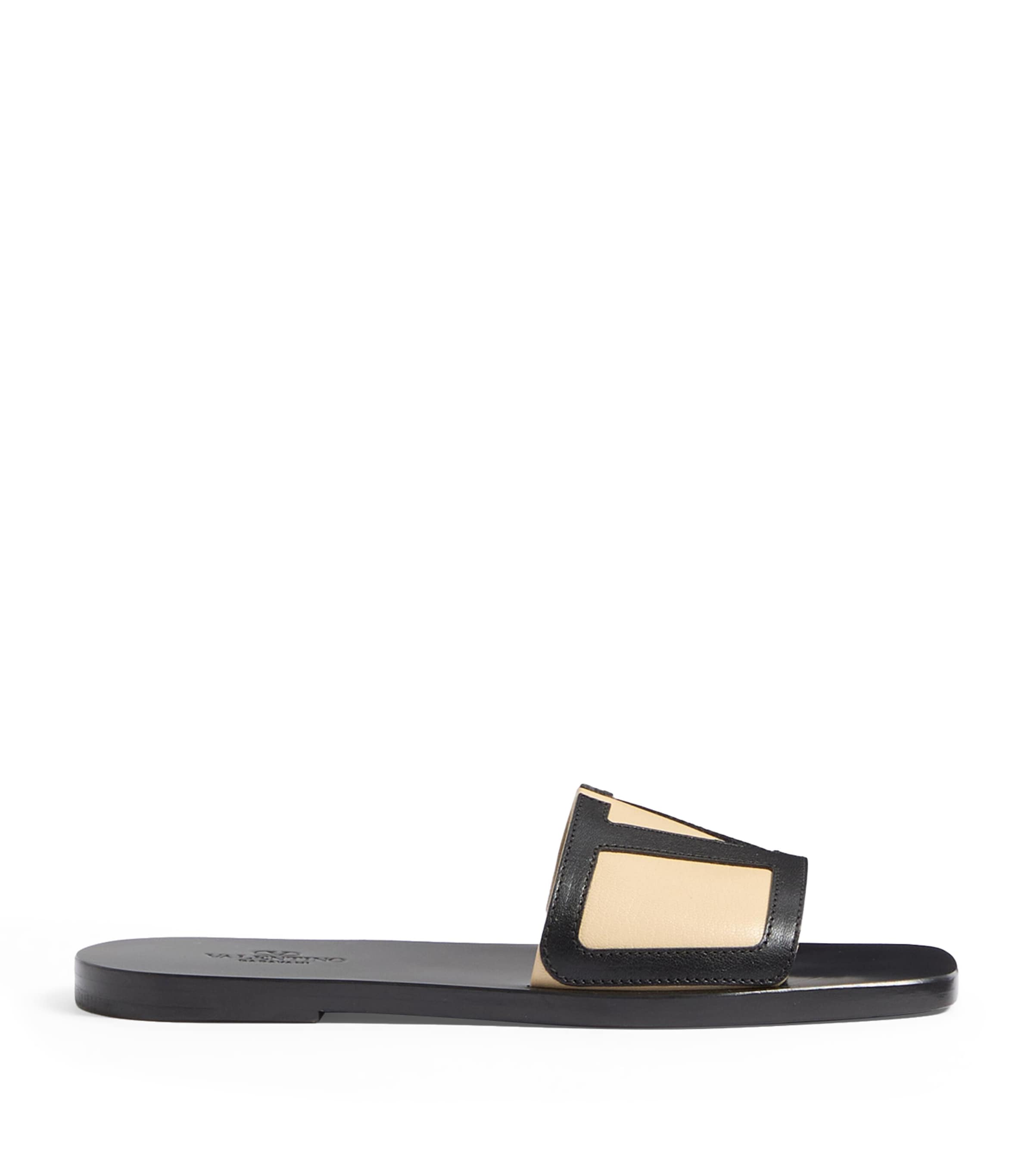 Valentino Garavani Viva Superstar Slide Sandal In Nappa Leather