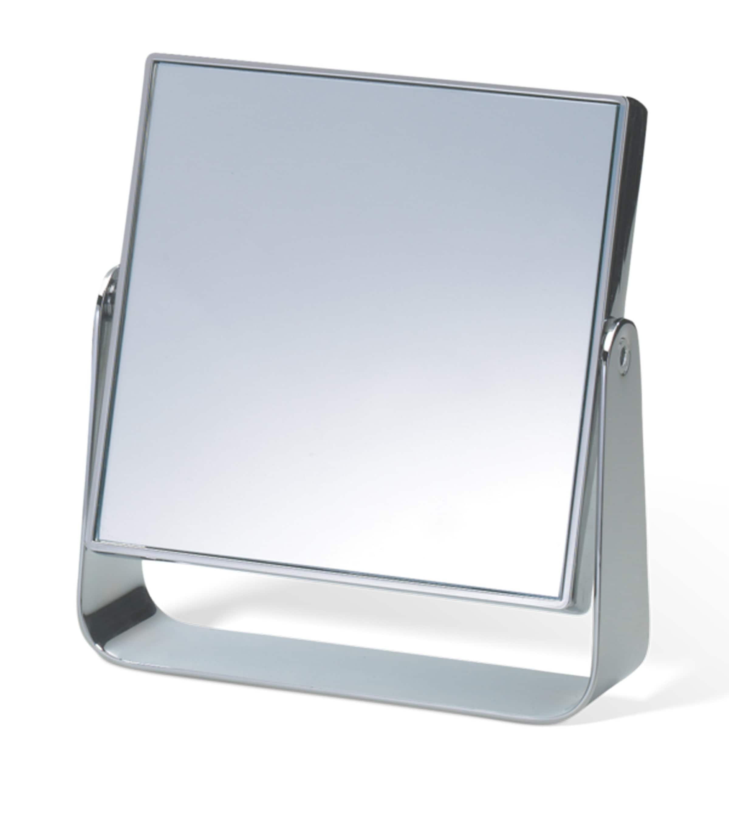 Decor Walther Double Sided Cosmetic Mirror In Silver