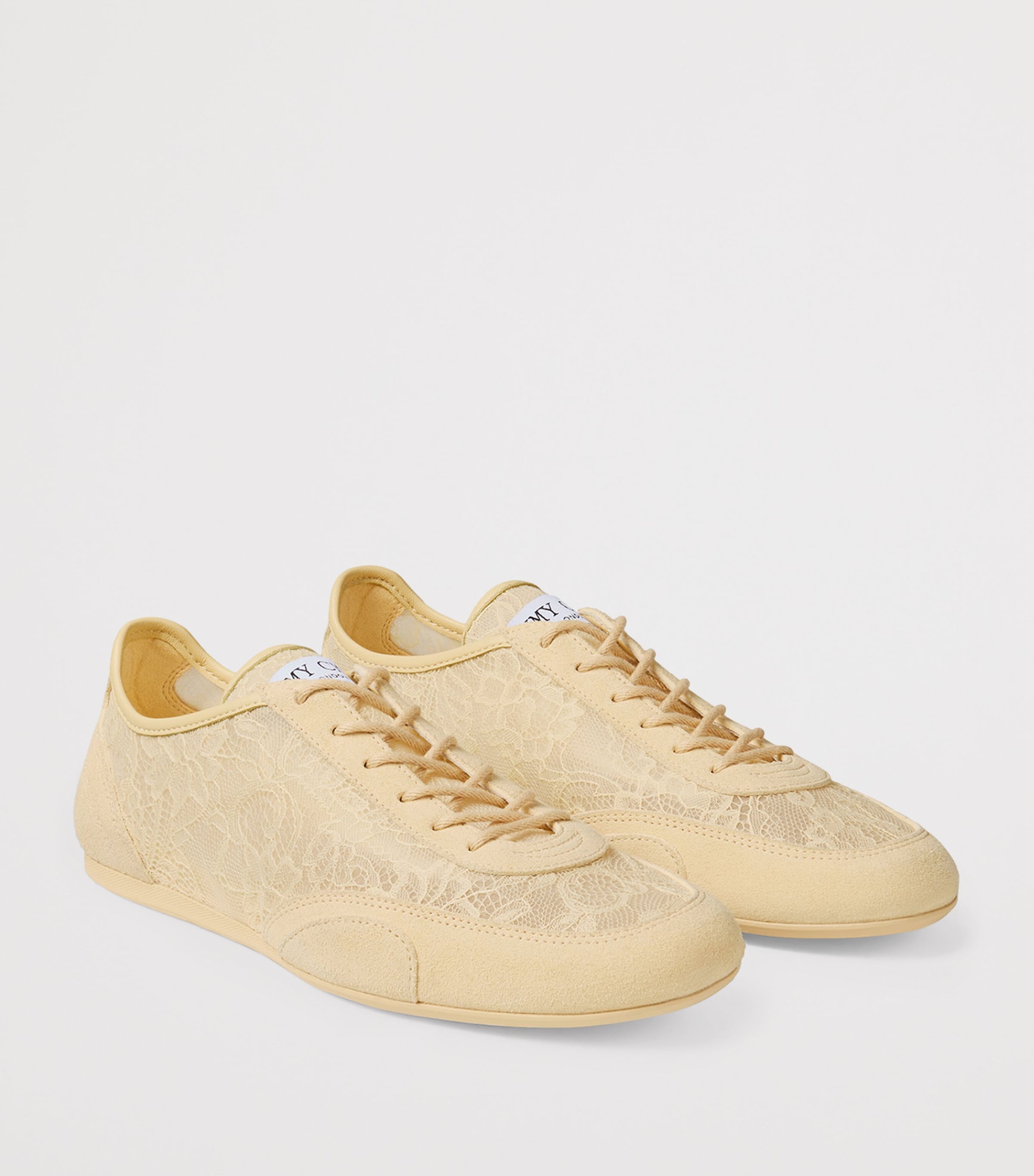 Sunny F Suede-Lace Sneakers V CORN MIX Image 2