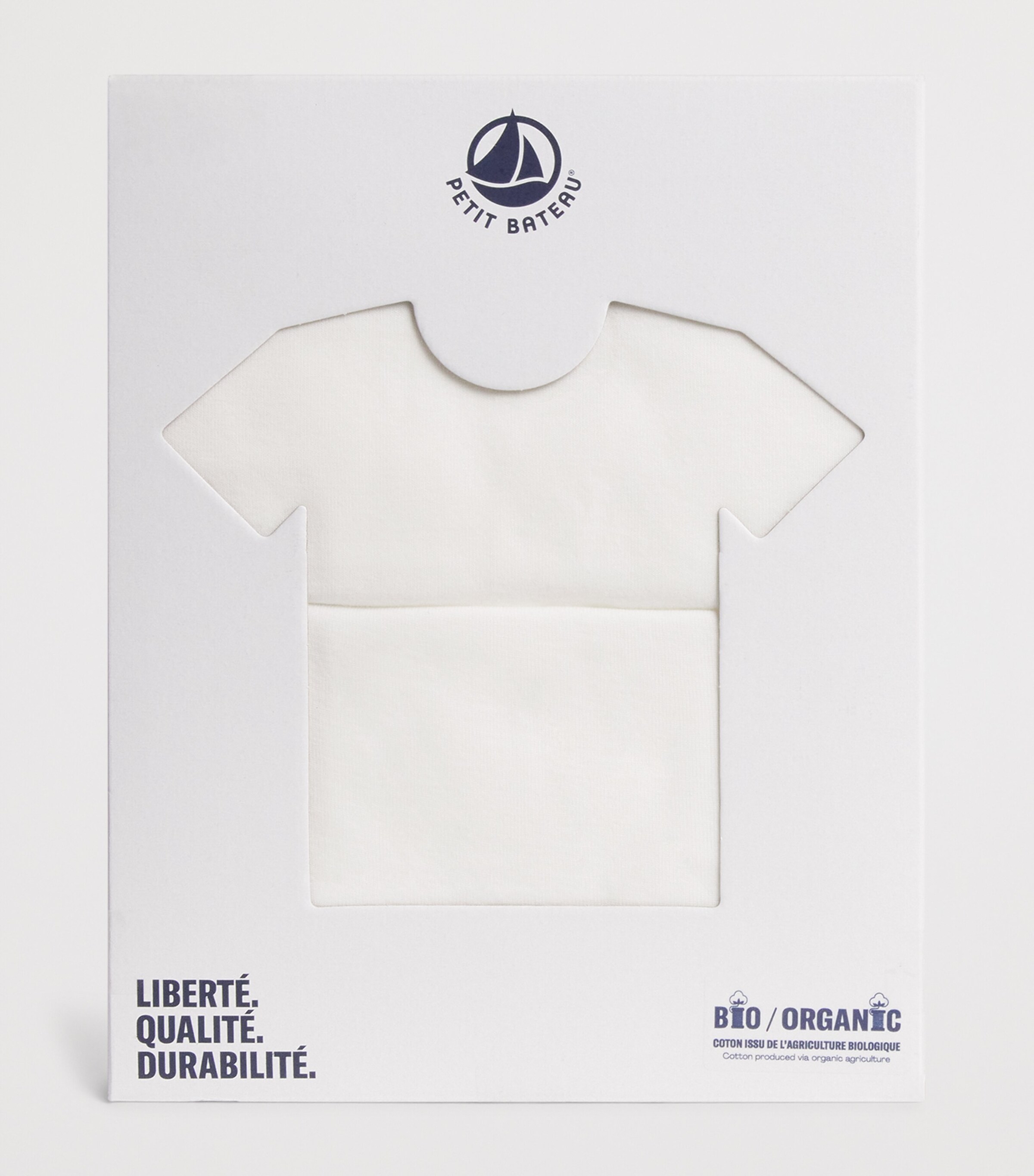 Petit Bateau Set of 2 Cotton T-Shirts (4-12 Years) Multi Image 3