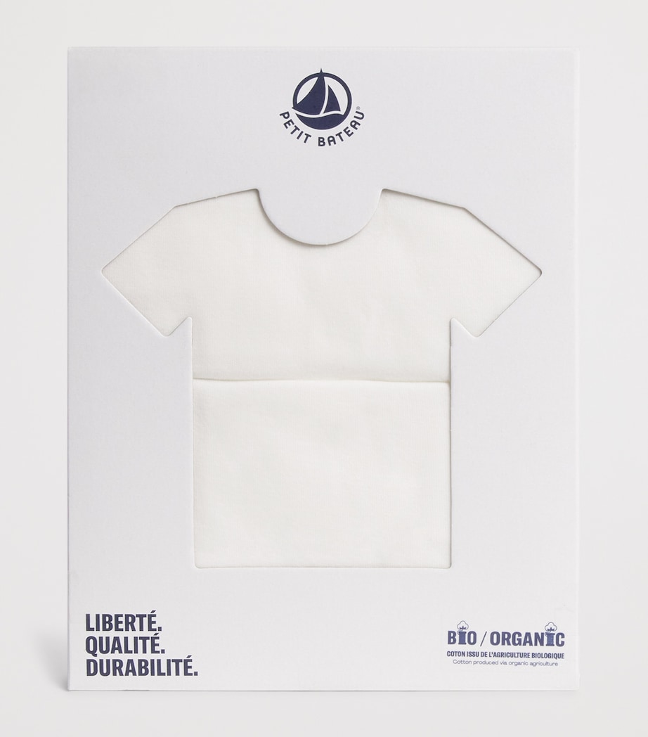 Petit Bateau Set of 2 Cotton T-Shirts (4-12 Years) Multi Image 3