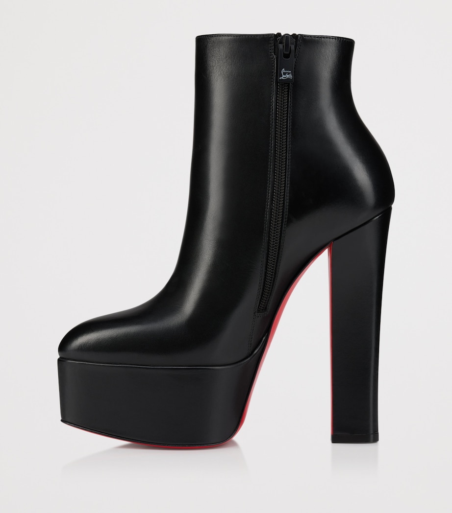Christian Louboutin Jenna Bootie 150 Leather Boots Image 4
