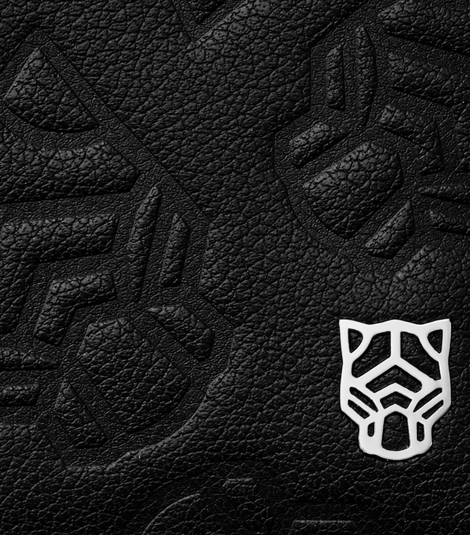 Leather Panthère de Cartier Bifold Card Holder BLACK Image 4