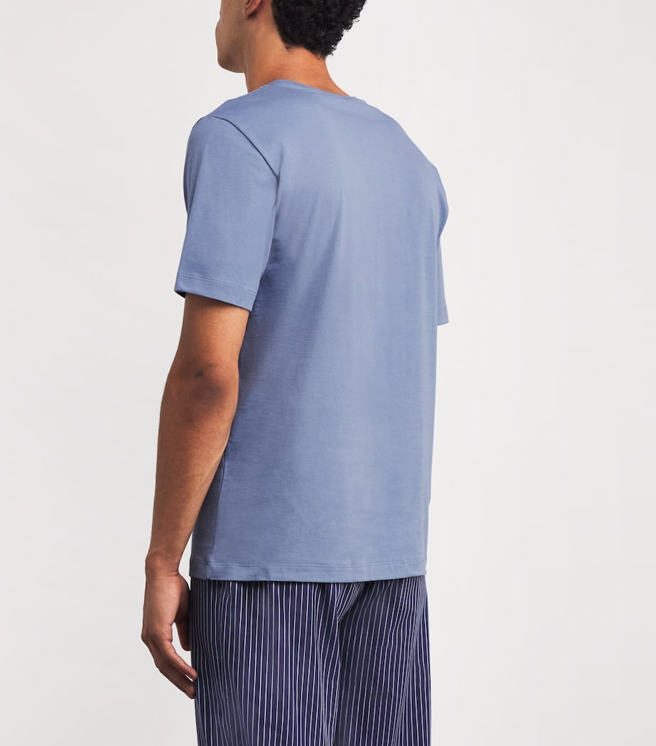 Cotton Night & Day Living T-Shirt 2586 DUSKY AQUA Image 4