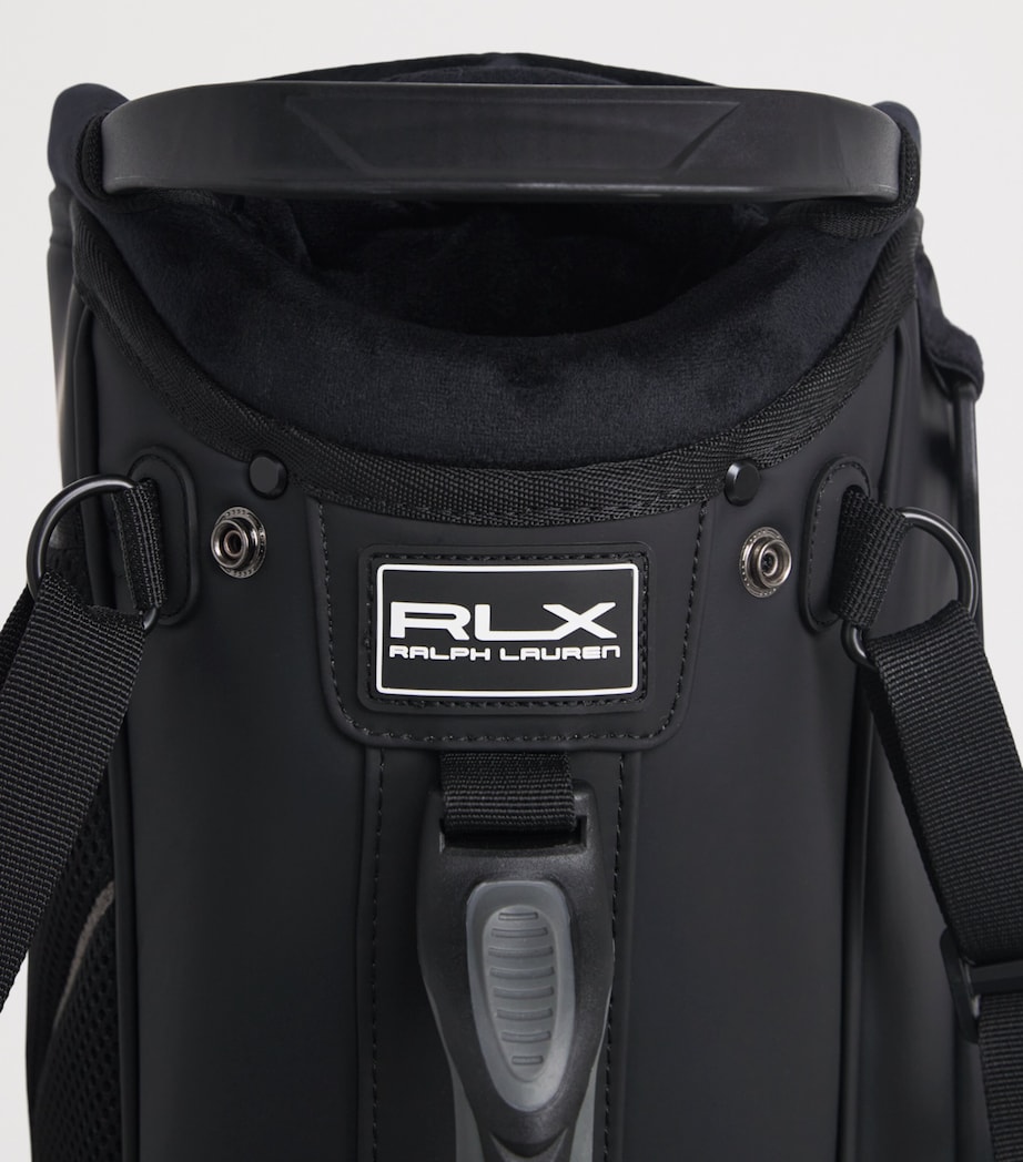 RLX Ralph Lauren Mens Logo Golf Stand Bag Black Image 4