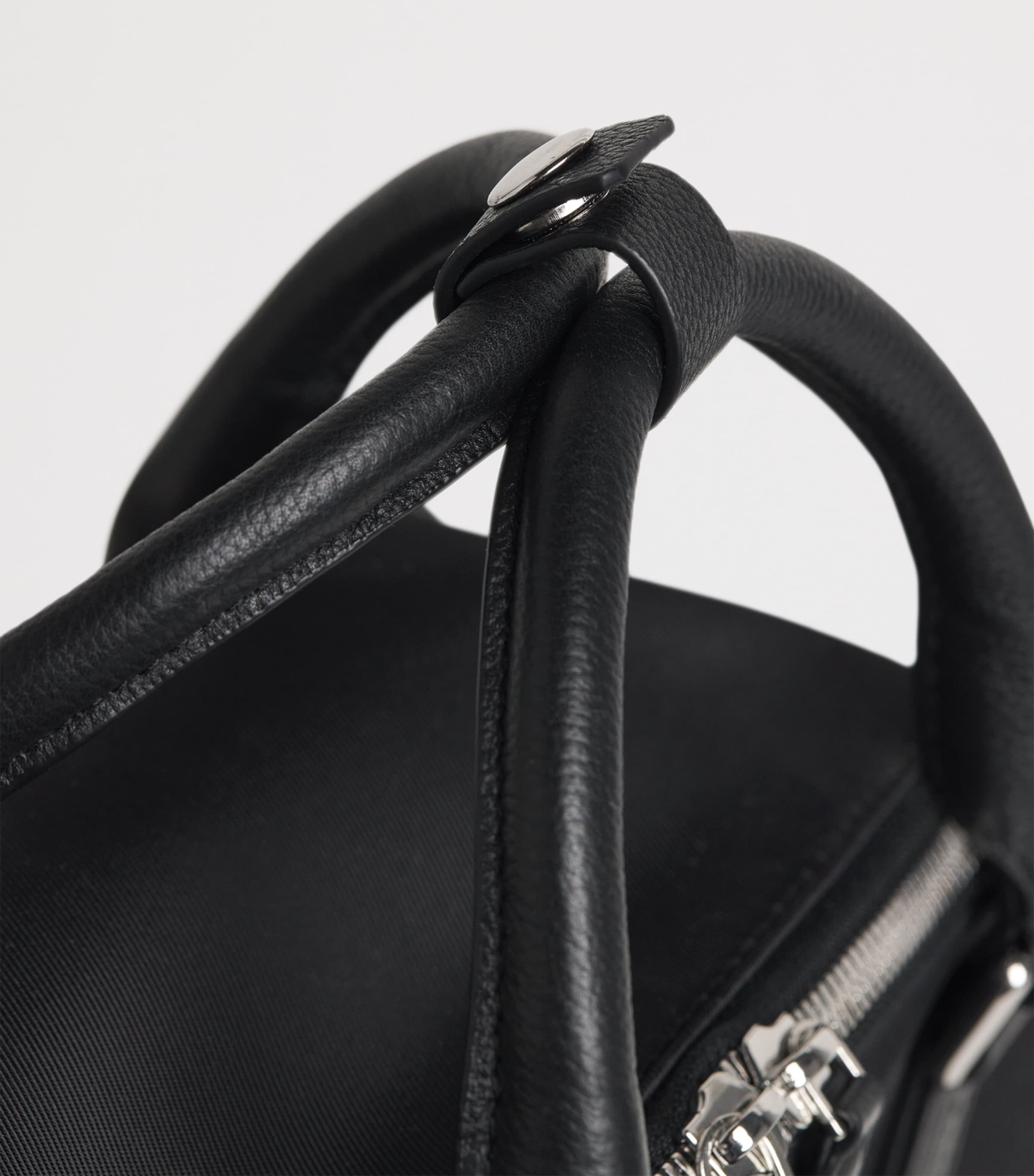 Harrods Nylon Backpack Black Image 5