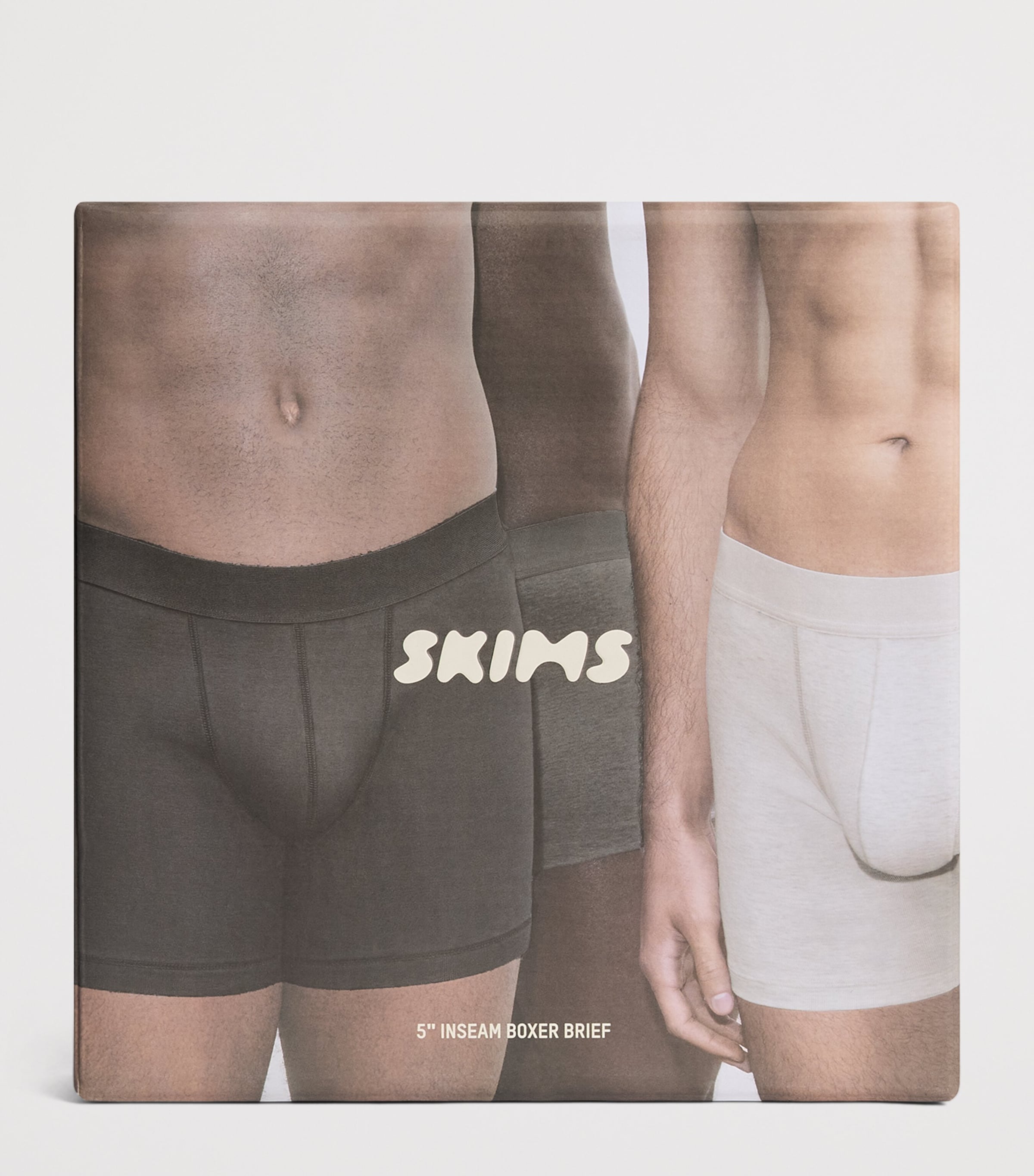 Skims Mens Stretch-Jersey Boxer Briefs (Pack of 3) Nimbus Multi Image 4