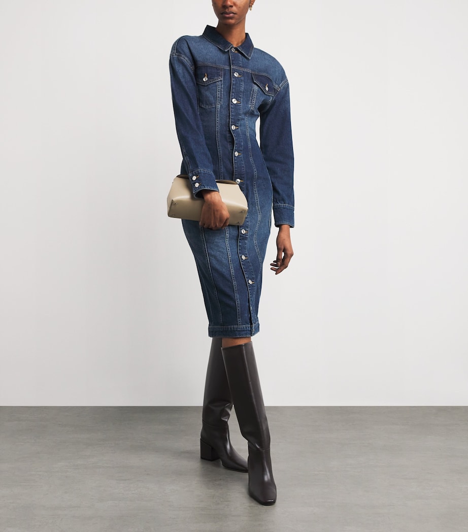 Denim Prima Mini Dress ROMEO Image 2