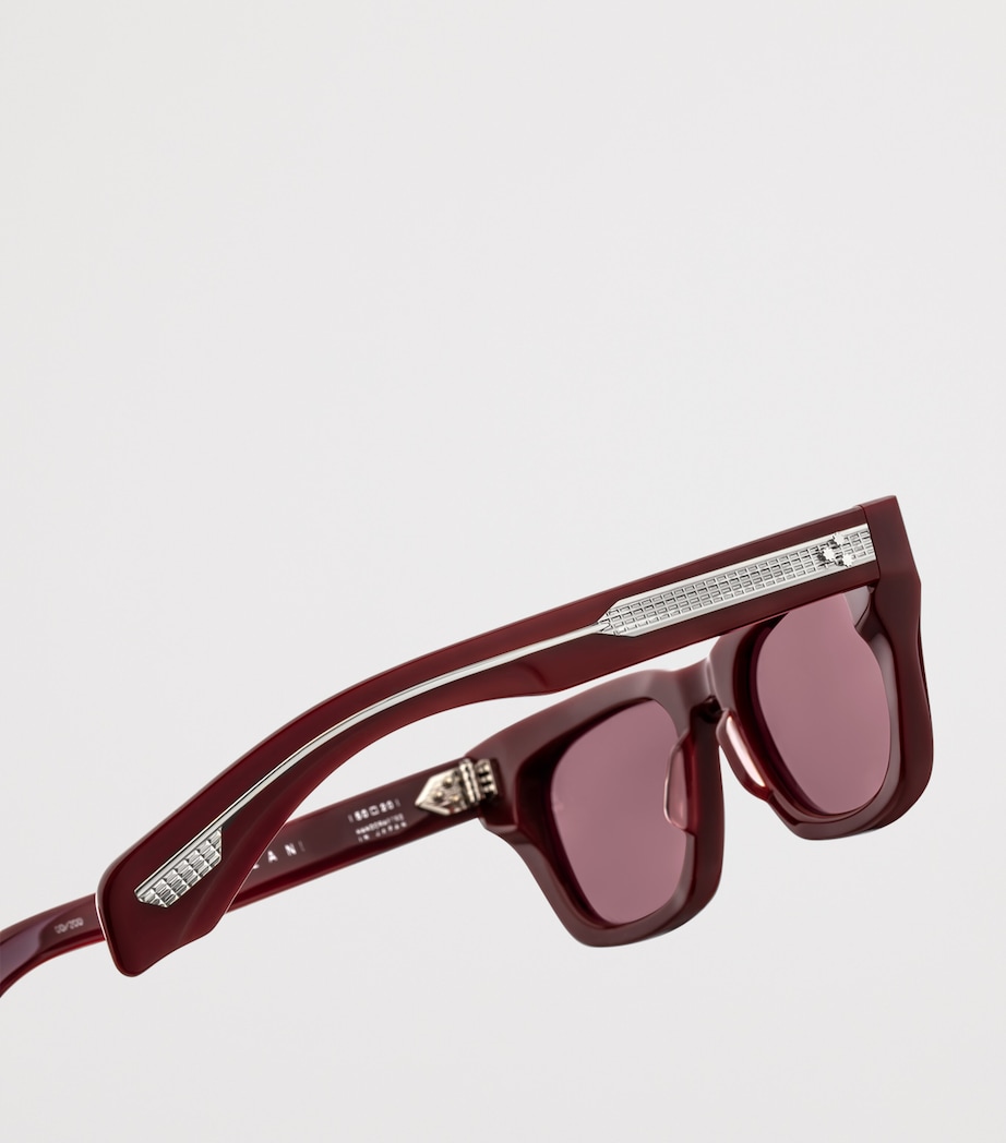 Jacques Marie Mage Dealan Epoxy Sunglasses Cassis Image 3