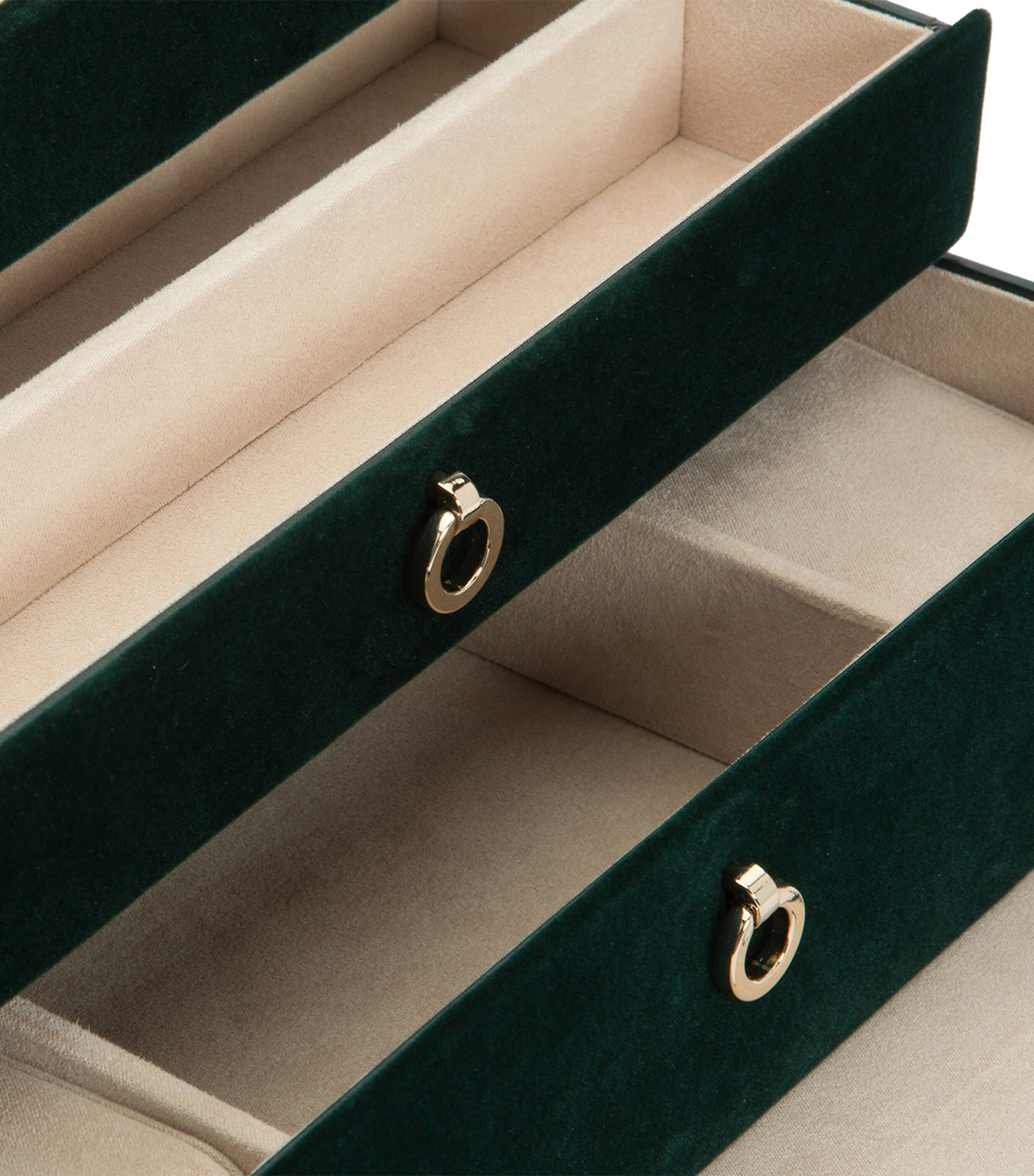Medium Zoe Jewellery Box FOREST GREEN Image 3