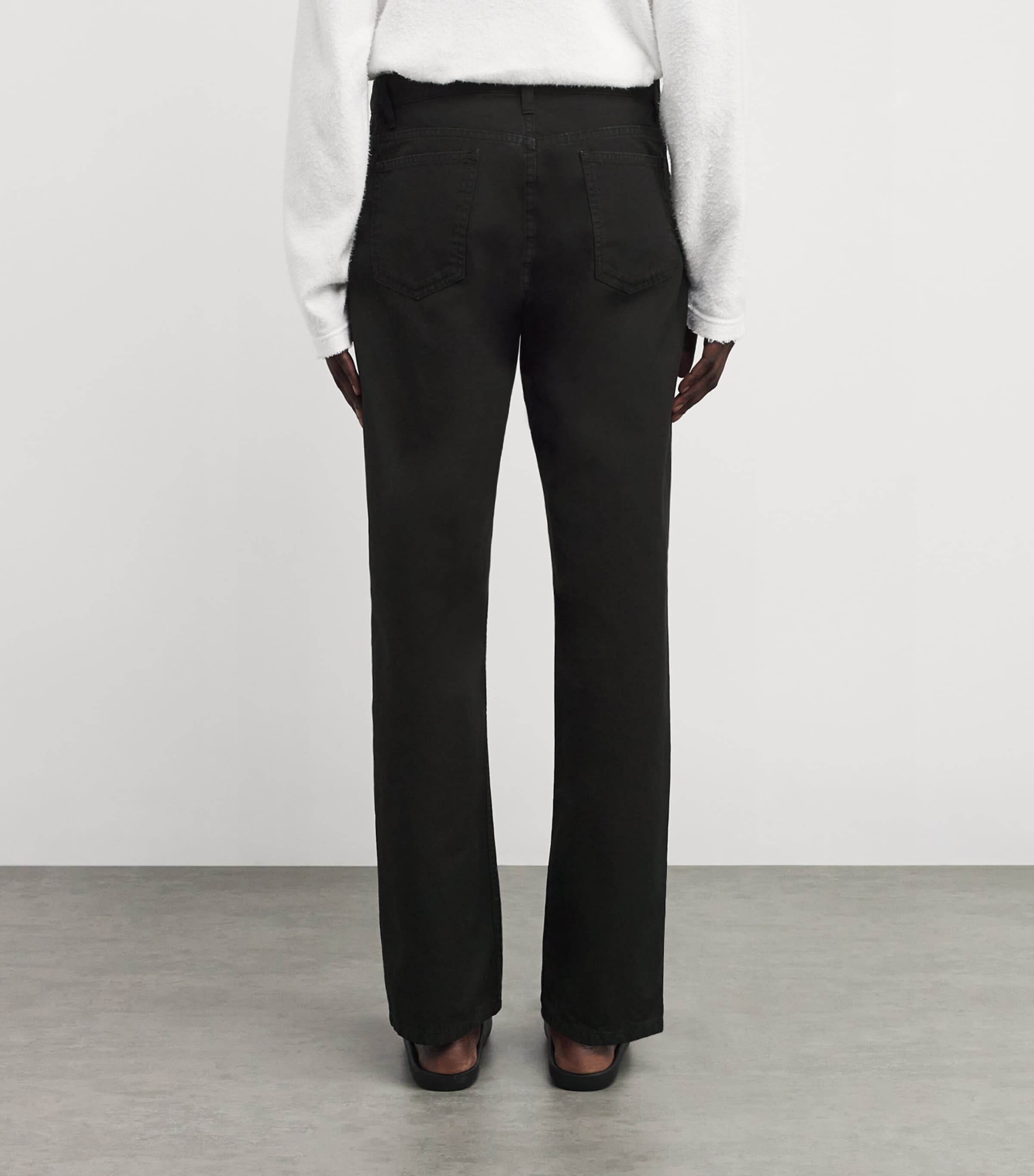 【関税&送料込】The Row Black Landais Jeans Landais Jean Black in Cotton – The Row
