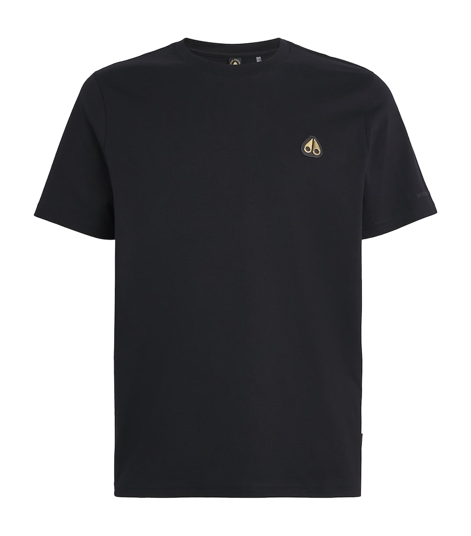 Pima Cotton Crescent T-Shirt BLACK - 292 Image 1