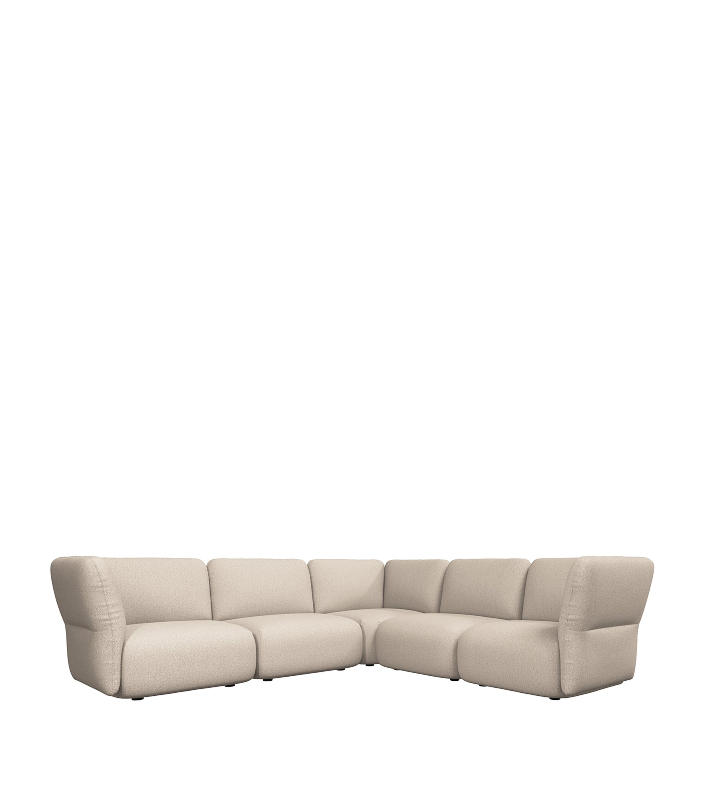 BoConcept Large Paraggi 6-Seater Corner Sofa Beige Image 5