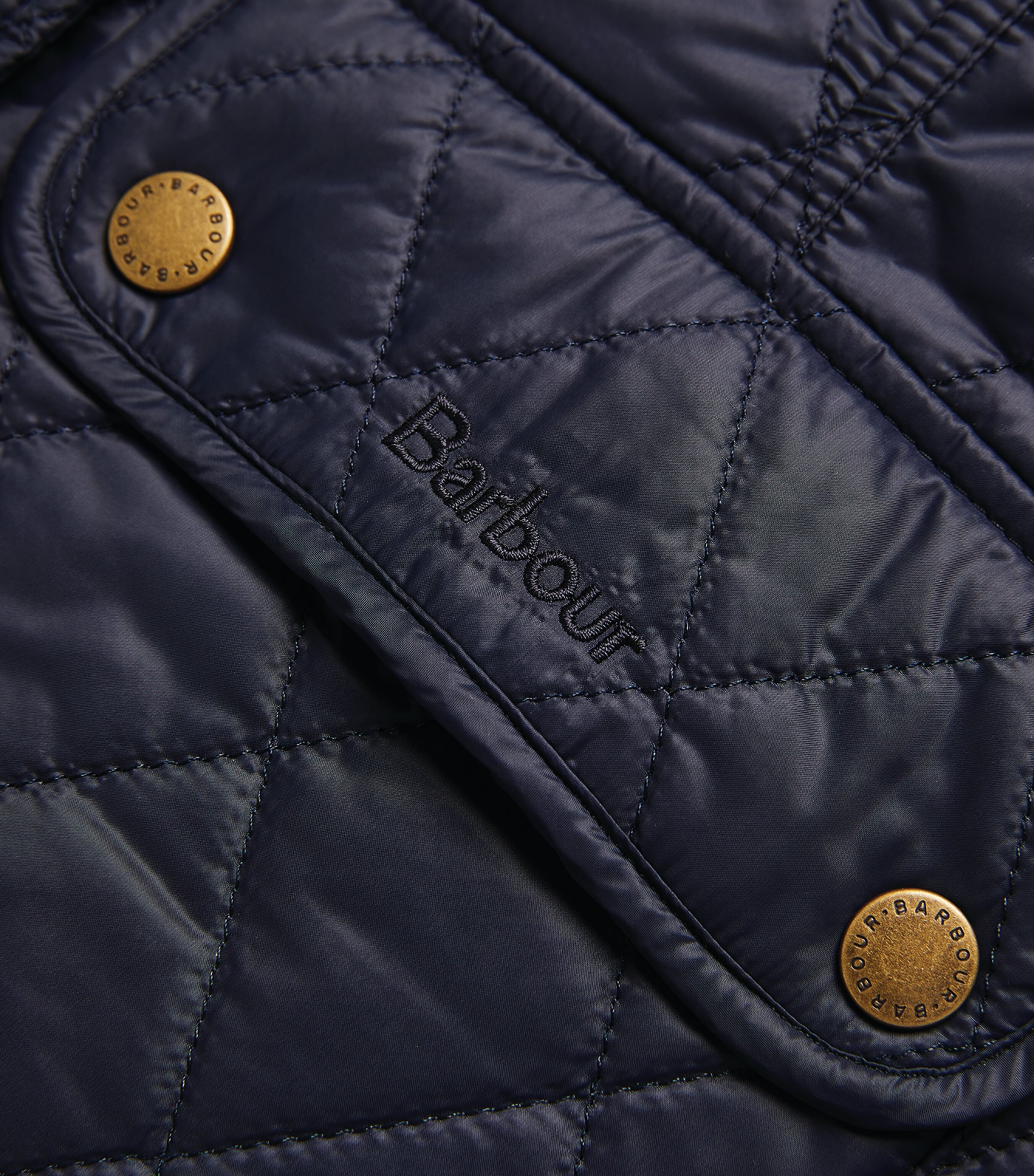 Quilted Otterburn Gilet NAVY Image 5