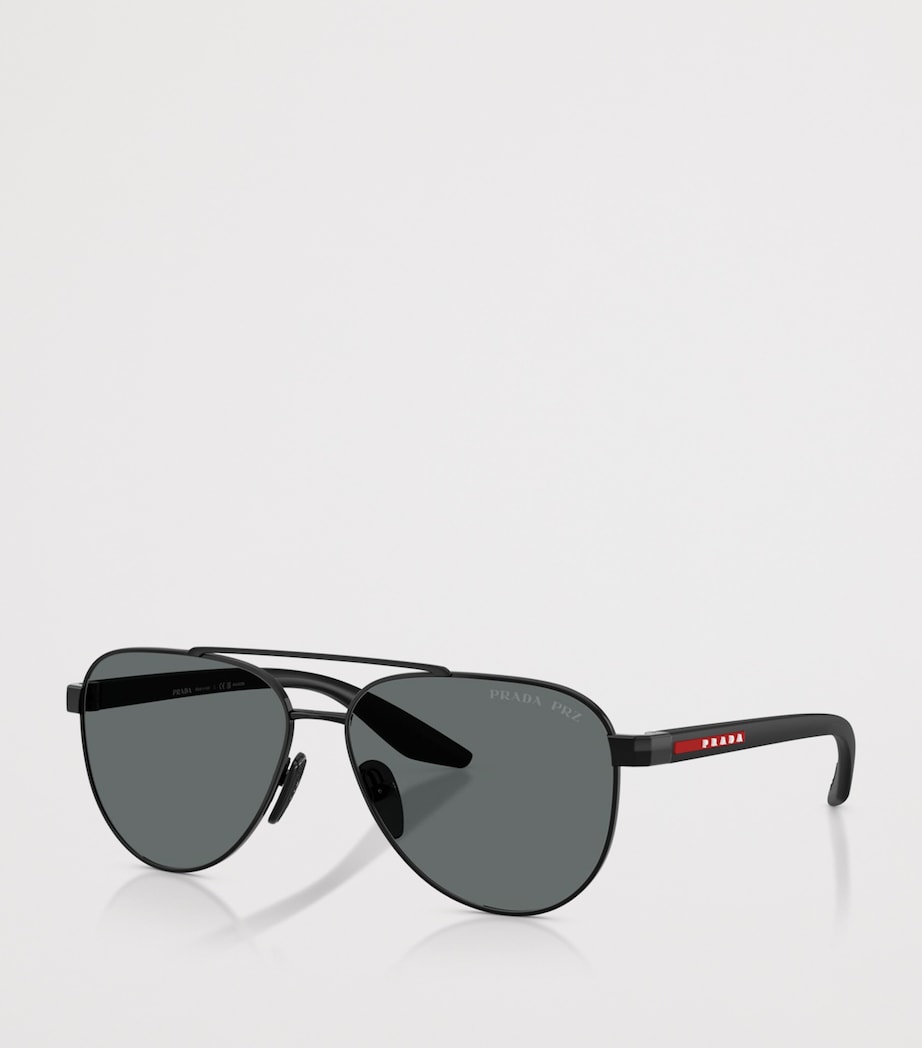 Prada Linea Rossa Metal A52S Aviator Sunglasses Image 2