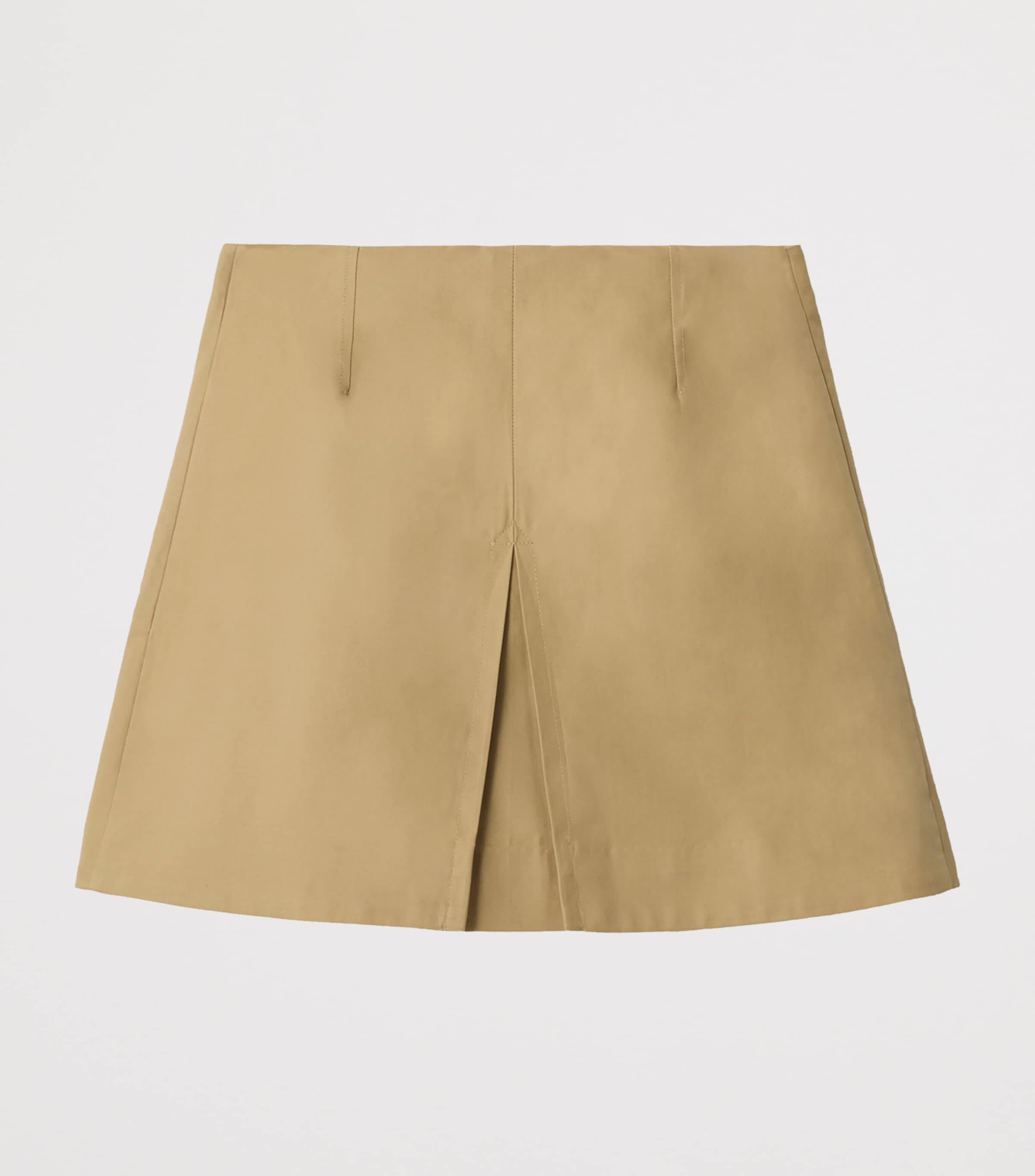 Burberry Kids Cotton Trench Skirt (3-12 Years) Sand Image 2