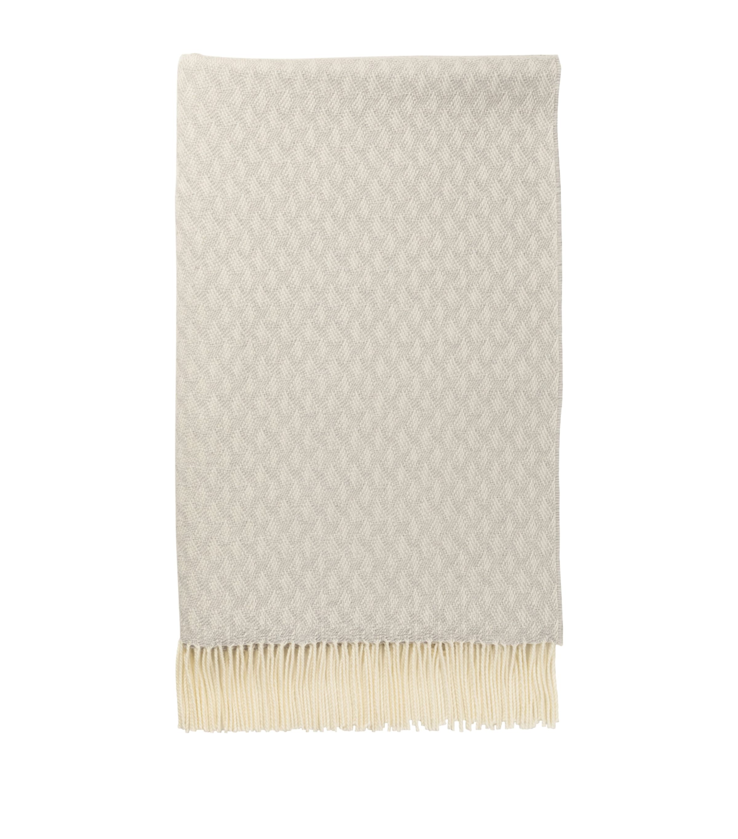 Johnstons Of Elgin Wool Trellis Throw