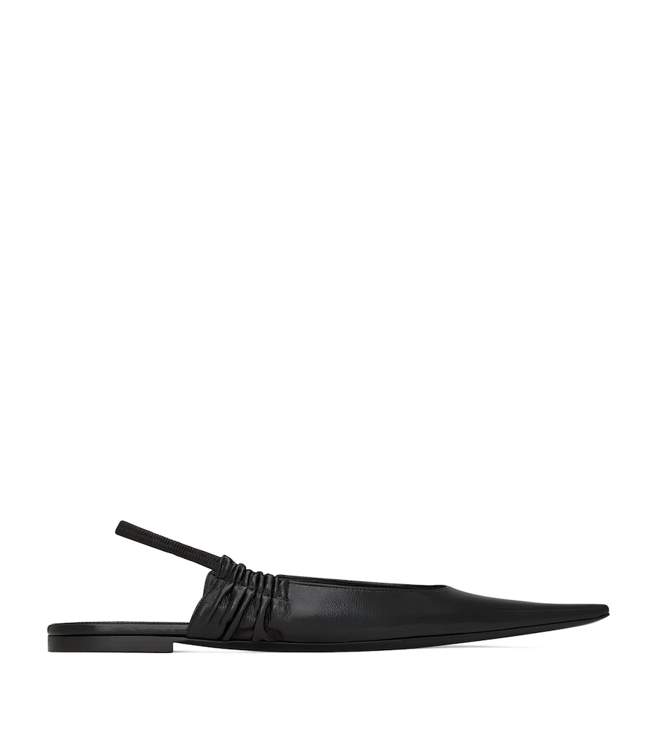 Leather Anne-Marie Slingback Flats 1000 Image 1