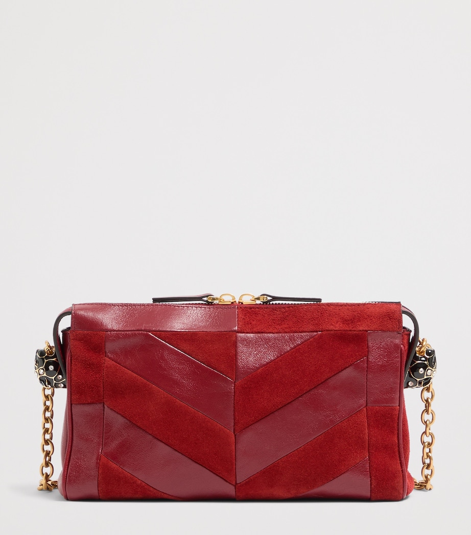 Valentino Garavani Small Lambskin Panthea Shoulder Bag Aqs Image 5