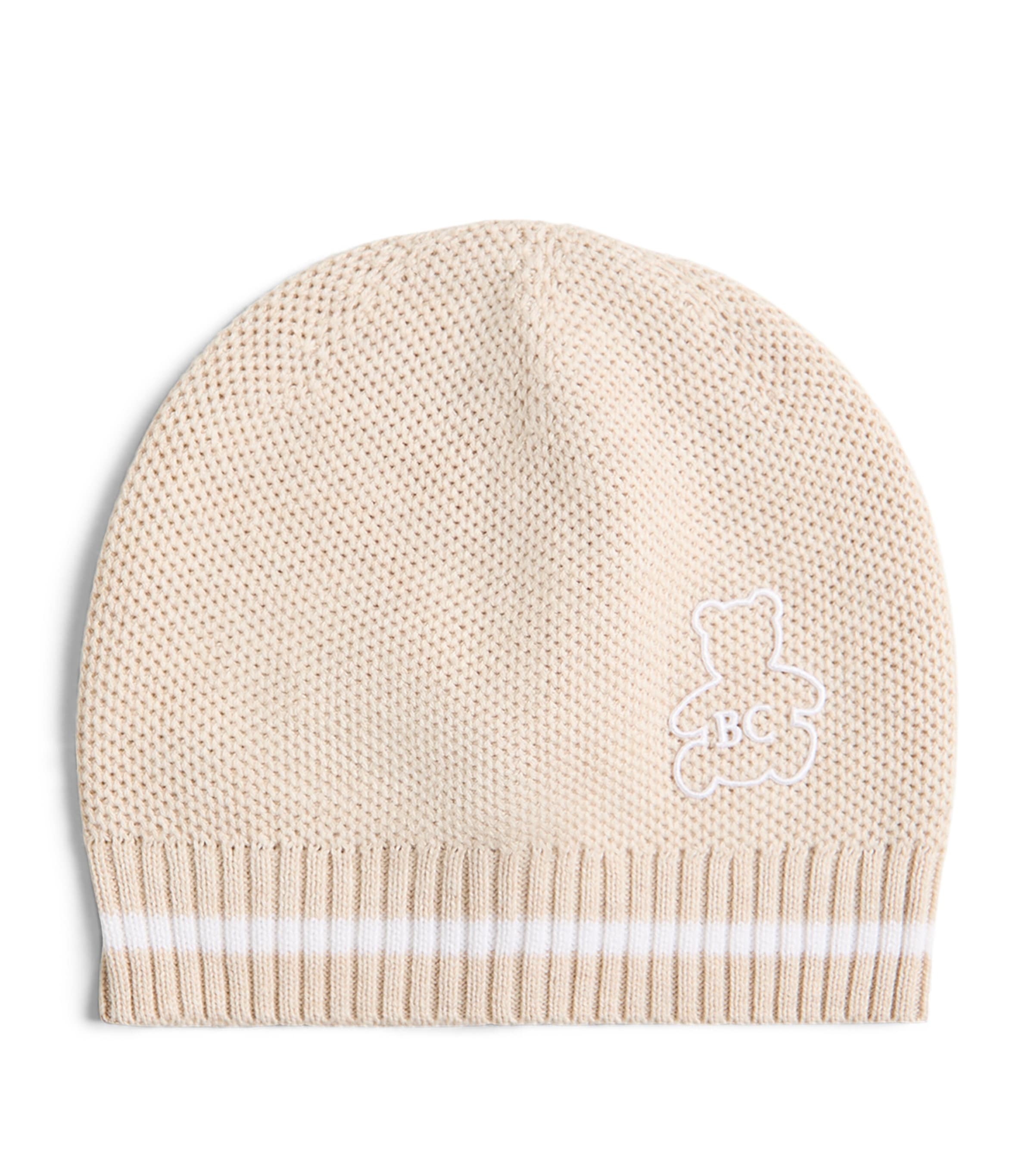 Brunello Cucinelli Cotton Embroidered Bernie Beanie In Neutral